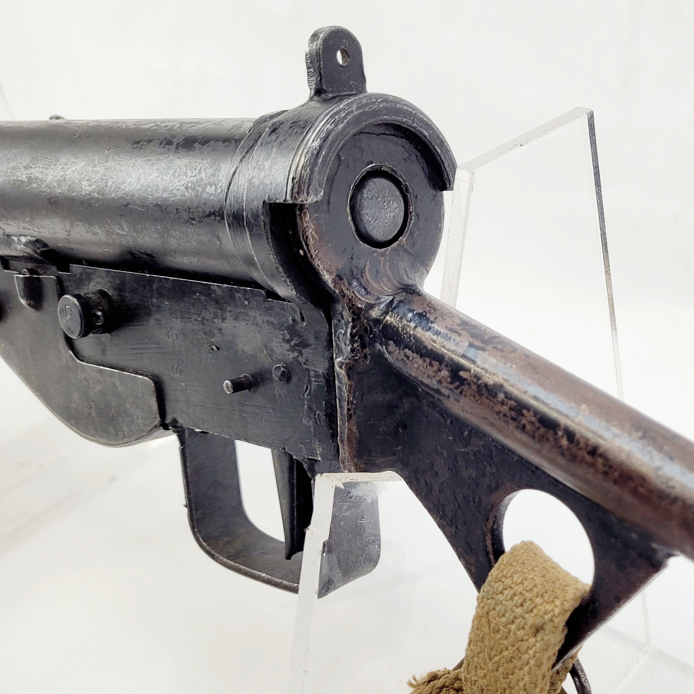 Fully Strippable WW2 British STEN MK2 SMG, Sling & Spare Magazine - Image 32