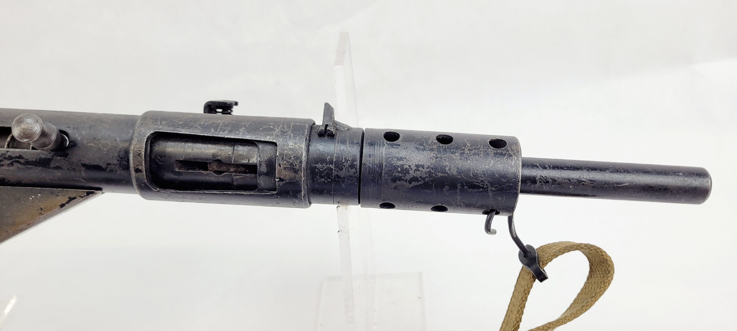 Fully Strippable WW2 British STEN MK2 SMG, Sling & Spare Magazine - Image 24