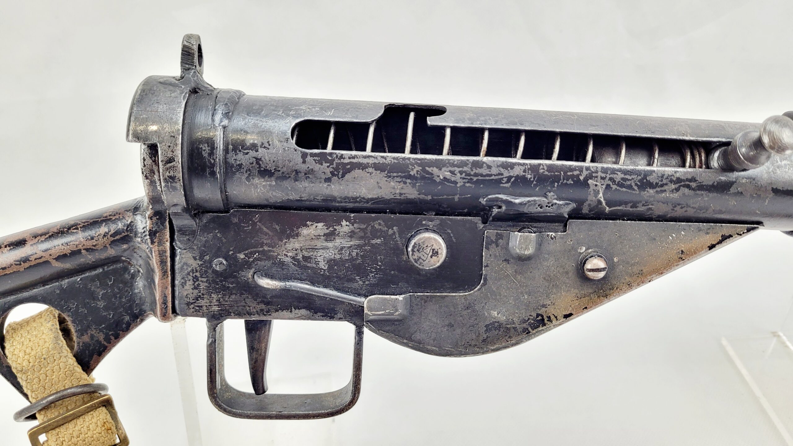 Fully Strippable WW2 British STEN MK2 SMG, Sling & Spare Magazine - Image 29