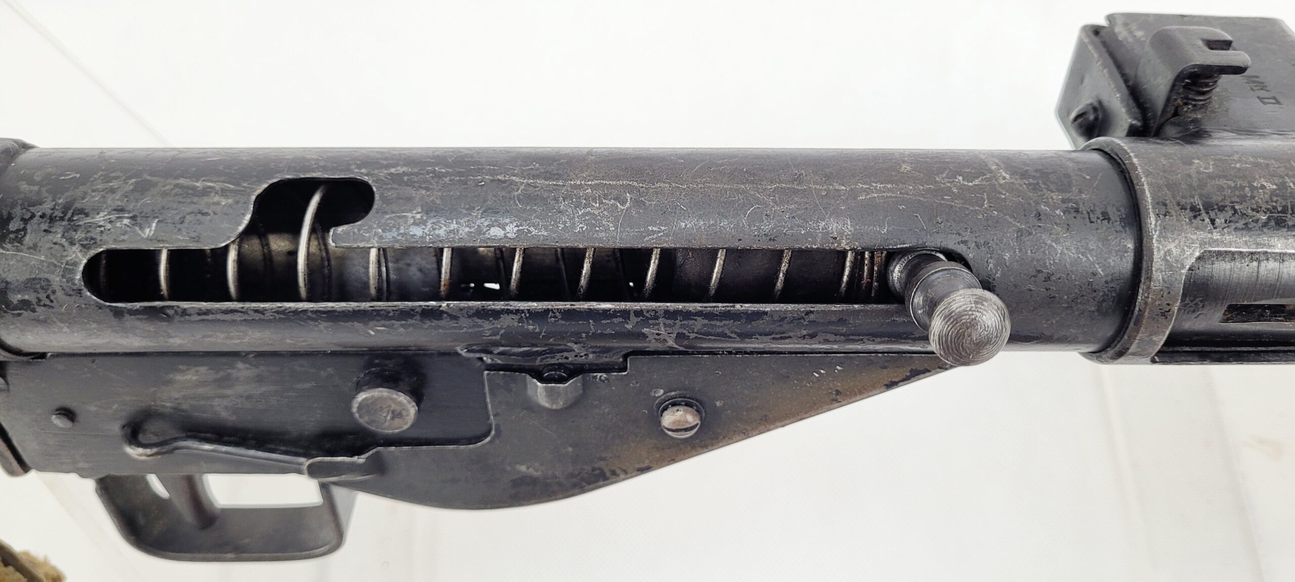 Fully Strippable WW2 British STEN MK2 SMG, Sling & Spare Magazine - Image 28