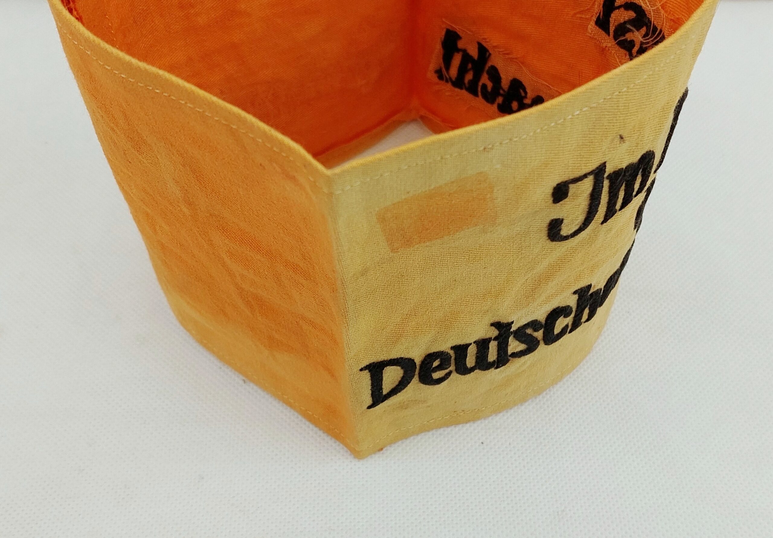 German WW2 Im Dienst Der Deutschen Wehrmacht Armband - Image 2