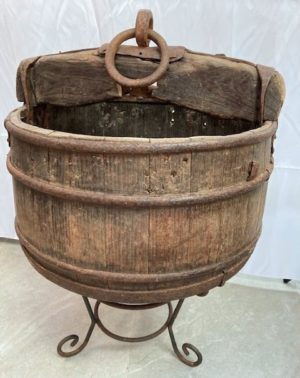 Antique Chinese Shao Lin Water Bucket*