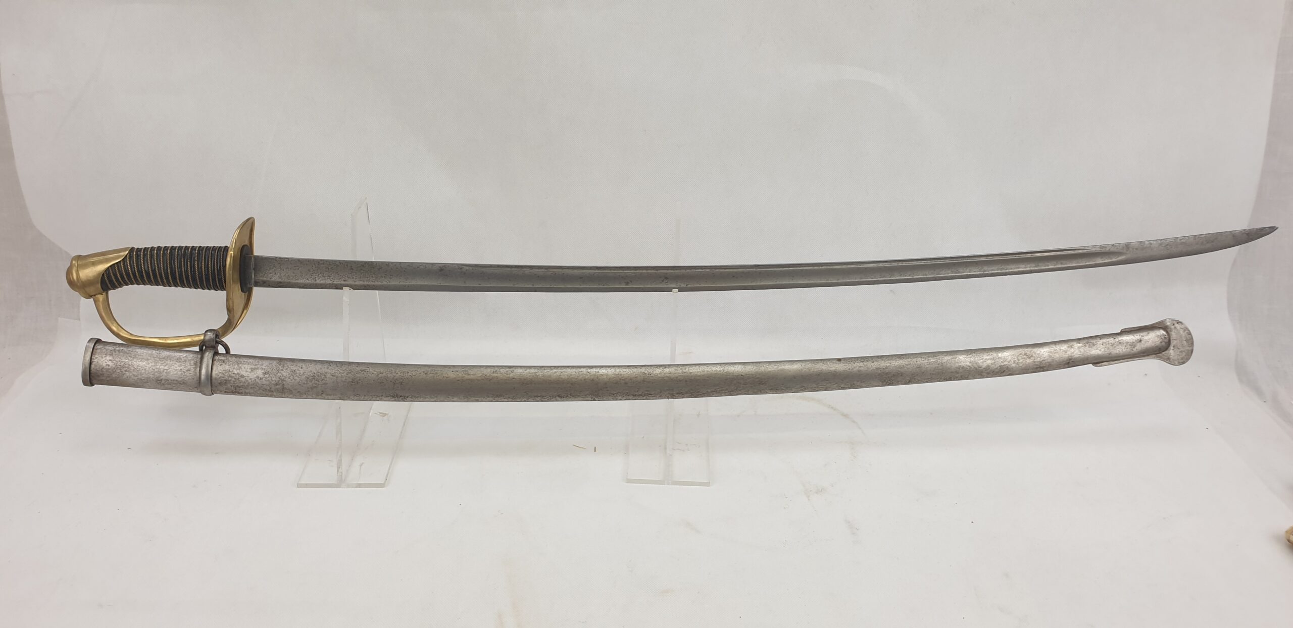 Polish Conversion Of A French 1821 Pattern Infantry Officers Cavalry Sword