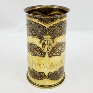Rare Royal Flying Corp RFC 1916 18 Pounder Trench Art Vase*