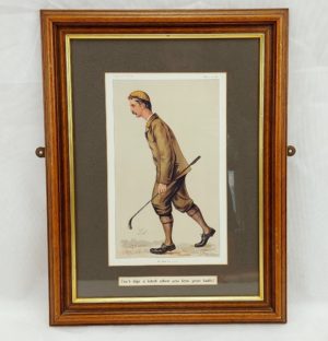 Vanity Fair Print Spy Golfer Mr John Ball Junior Published 1892*