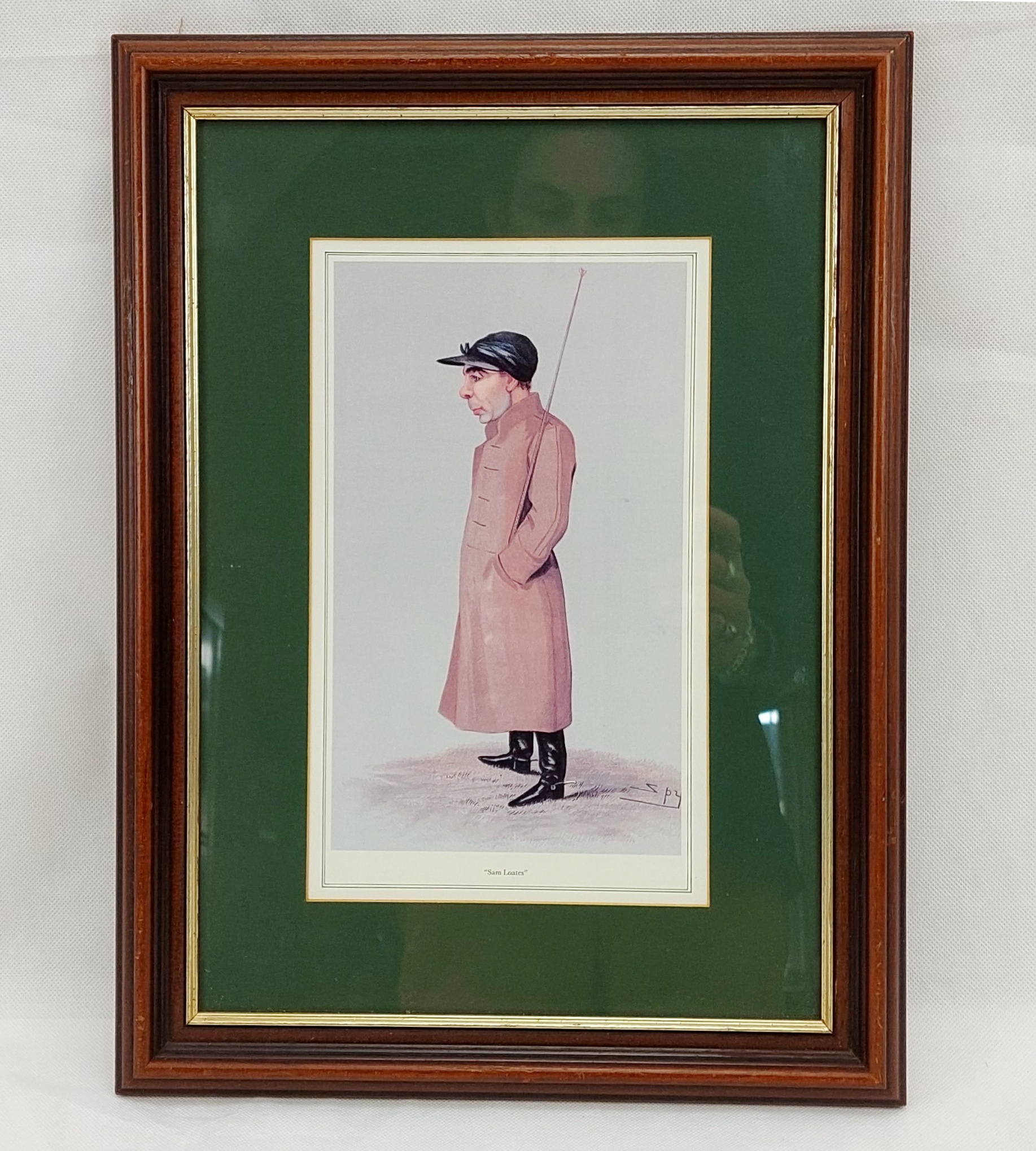 Vanity Fair Print Spy Sam Loates Jockey Published 1896*