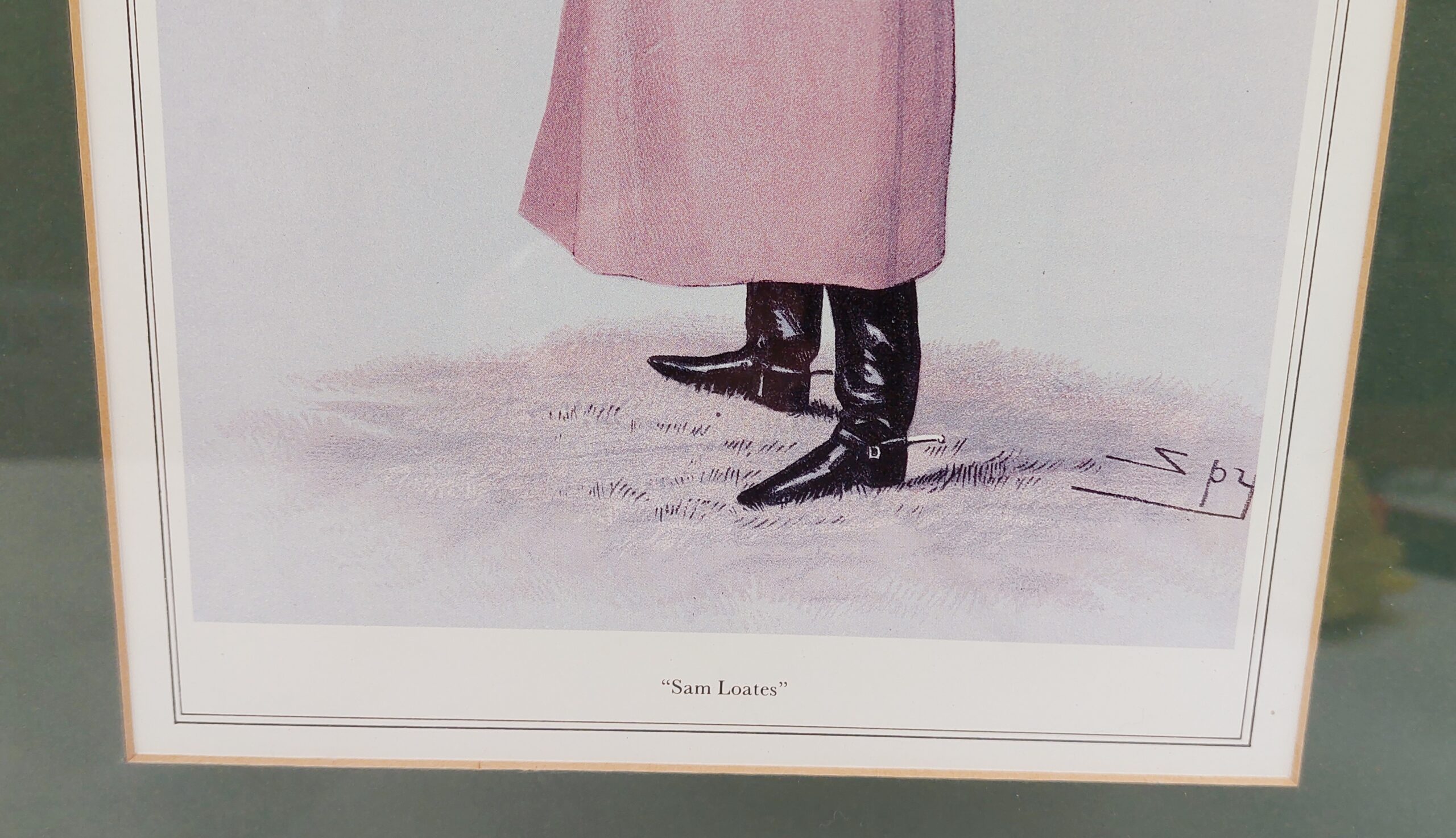 Vanity Fair Print Spy Sam Loates Jockey Published 1896* - Image 4