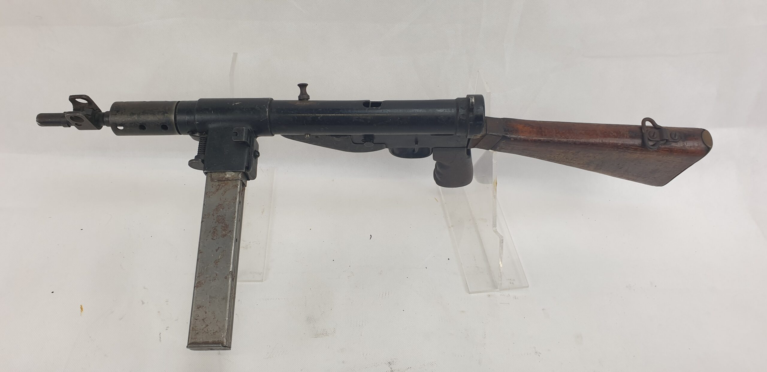 WW2 Era Sten MK 5, M/78 Sub-Machine Gun – Deactivated - Image 3