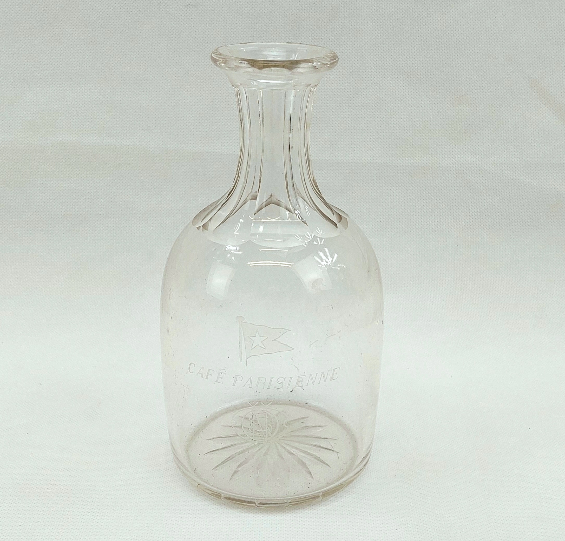 White Star Line RMS Titanic Cafe Parisienne Water Carafe