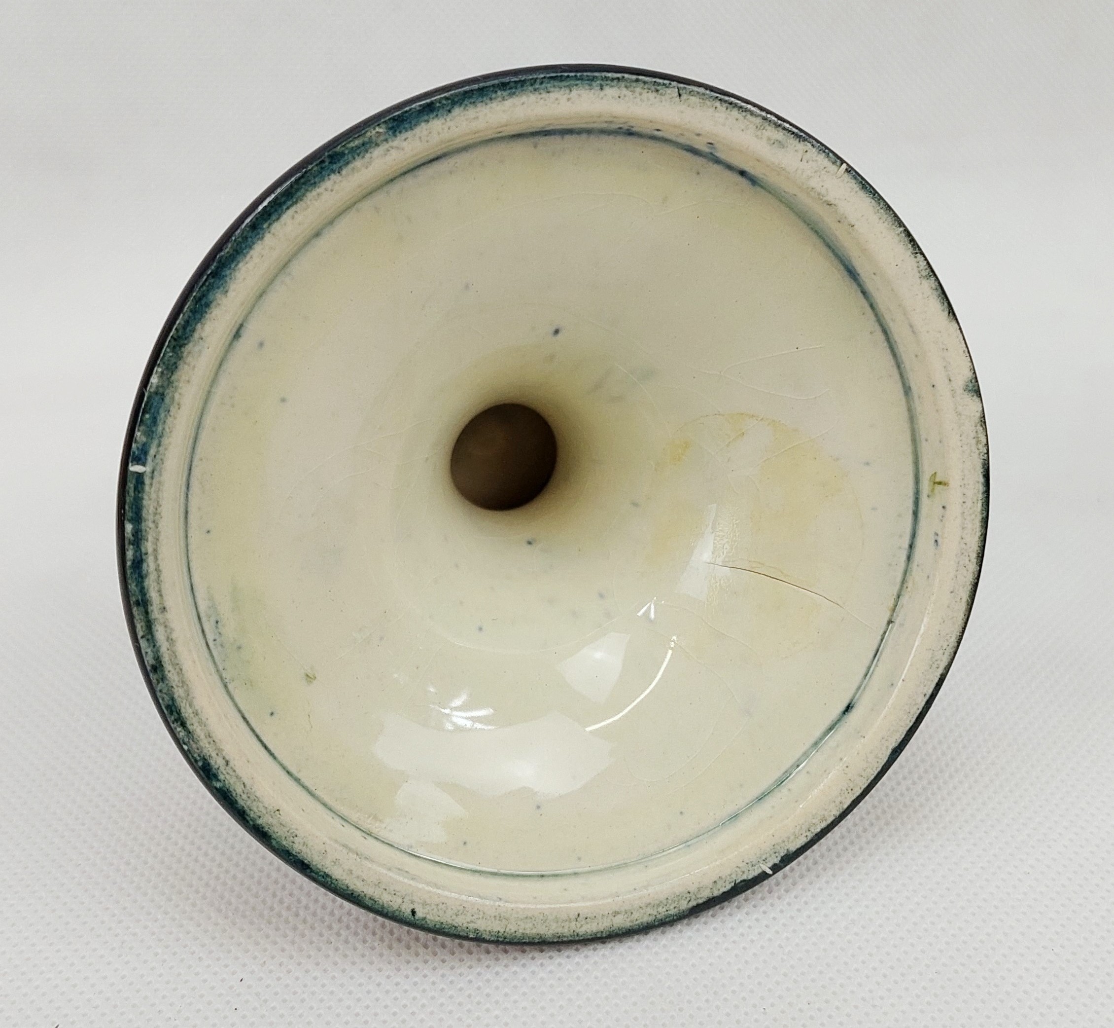 1950s Moorcroft Anemone Pattern Squat Candlestick* - Image 7