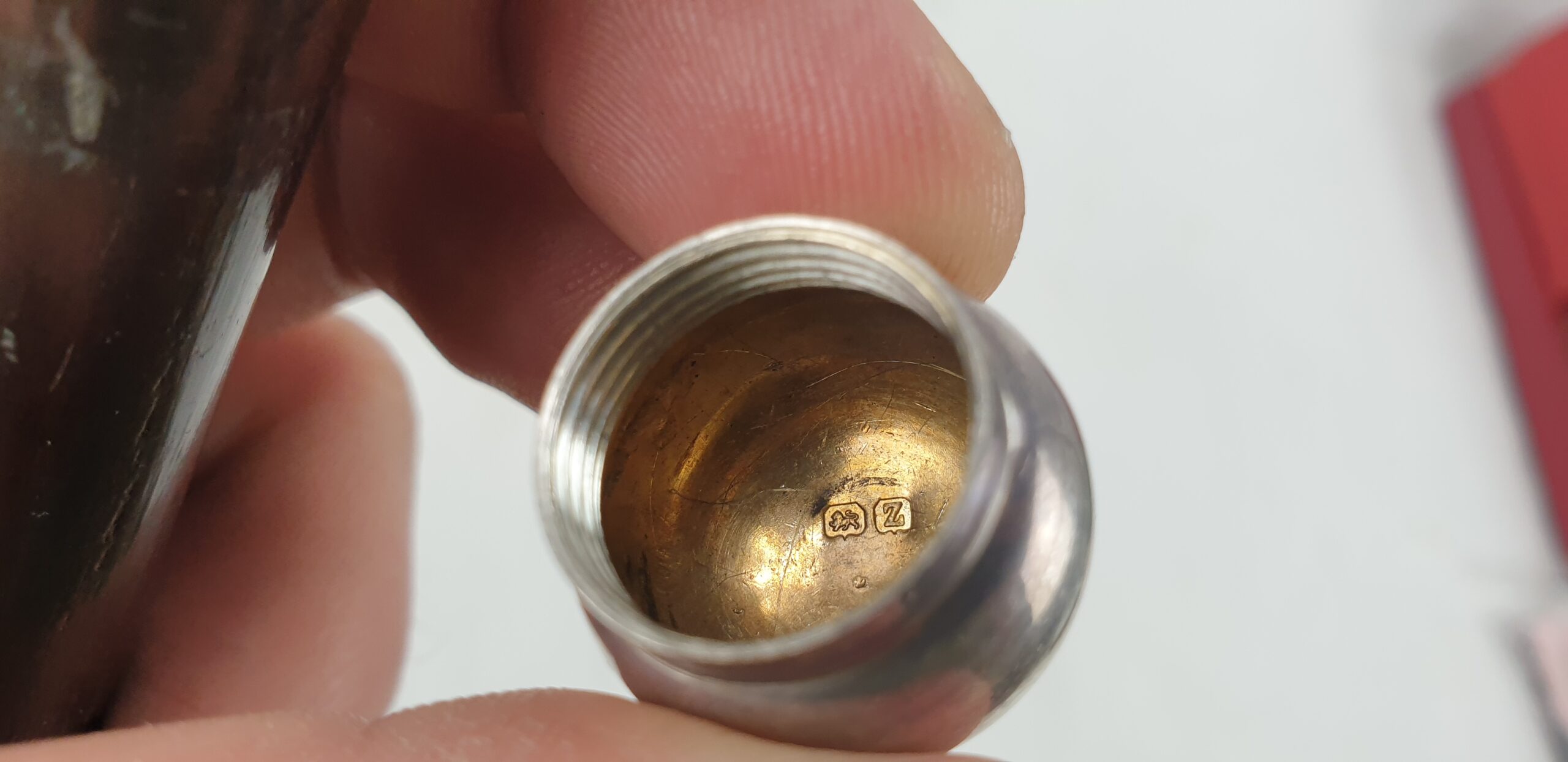 19th Century Silver Mounted Swagger Stick With Concealed Drinks Chamber - Image 3