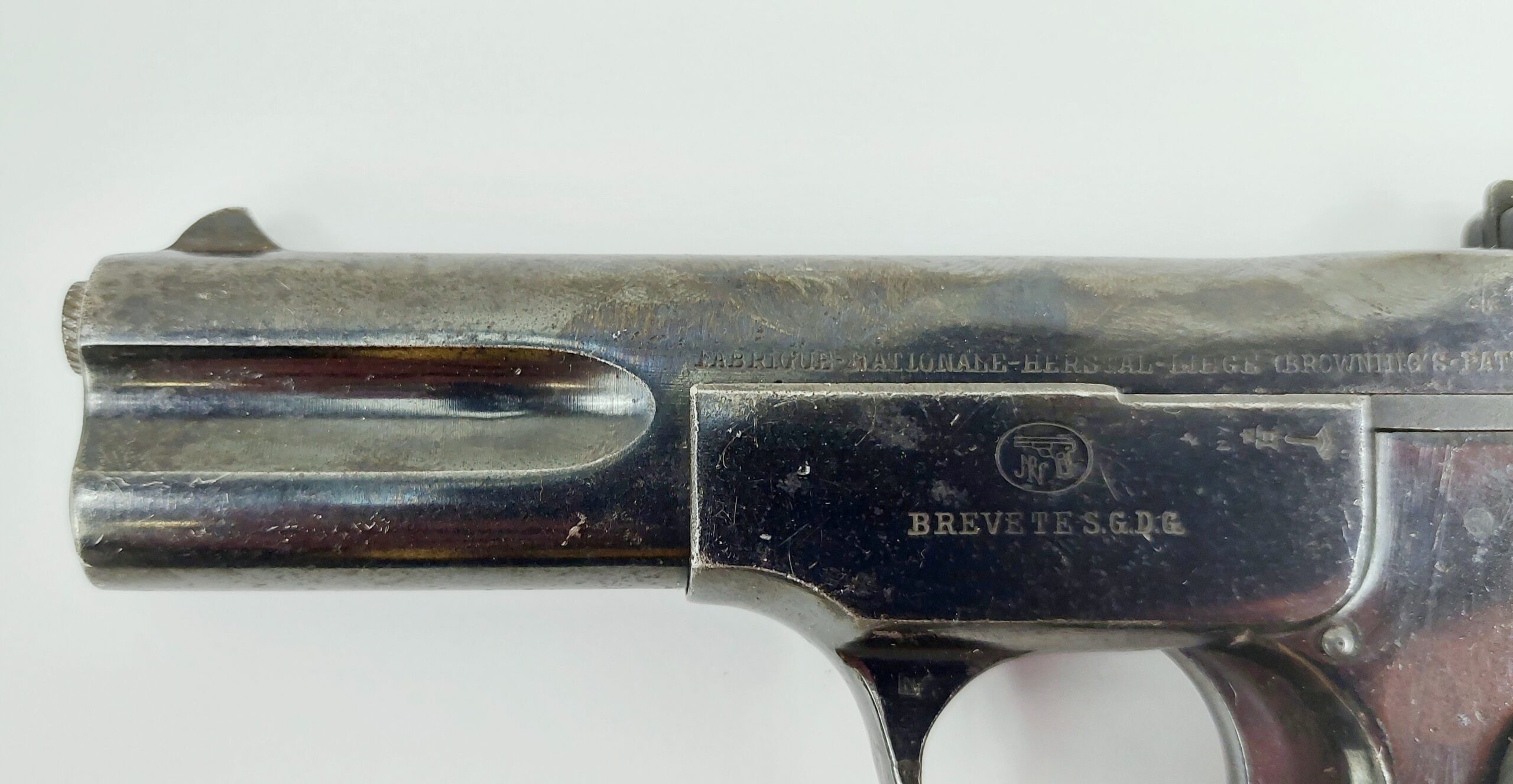 Belgian Browning Model 1900 New Specification Deactivated Pistol - Image 17
