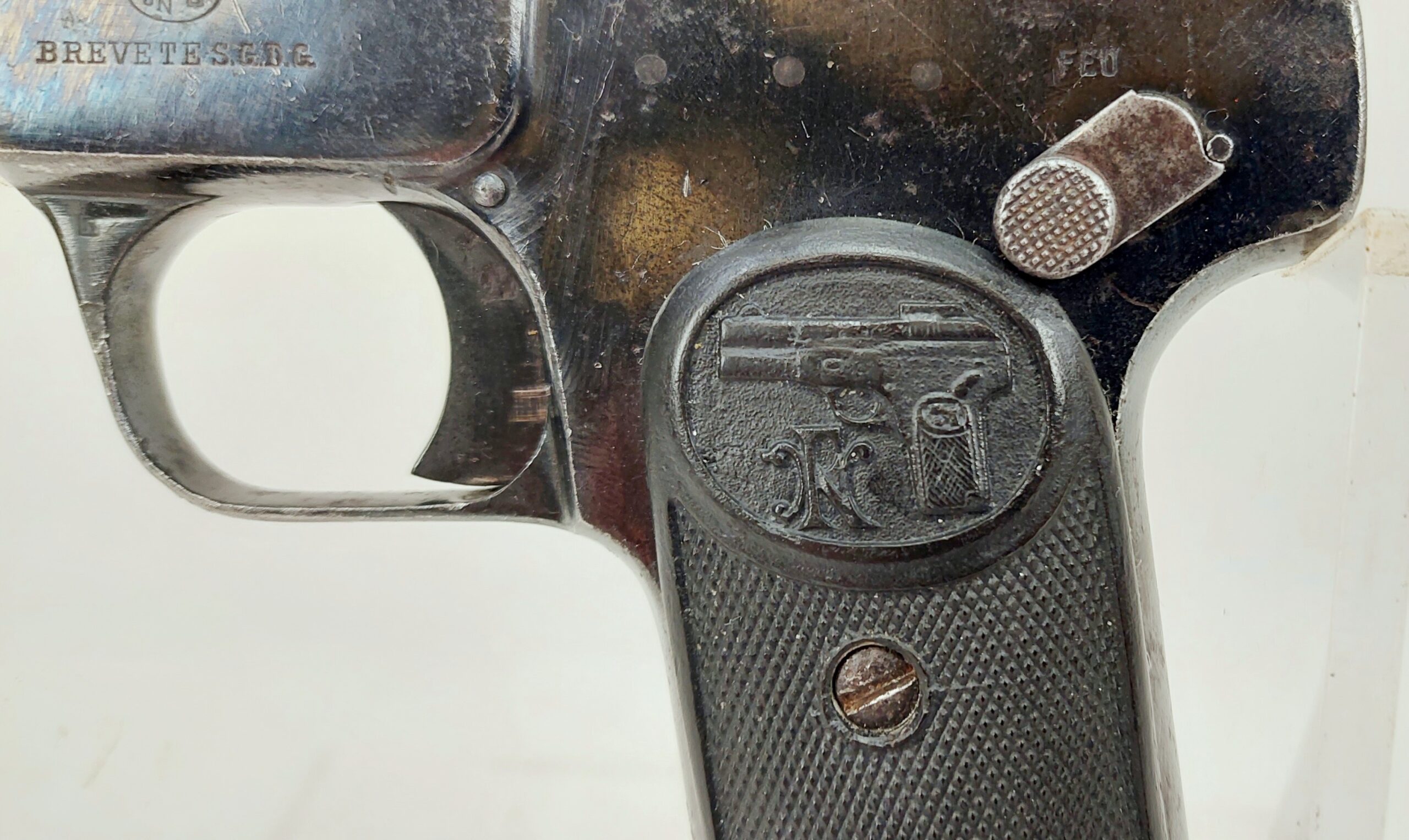Belgian Browning Model 1900 New Specification Deactivated Pistol - Image 12