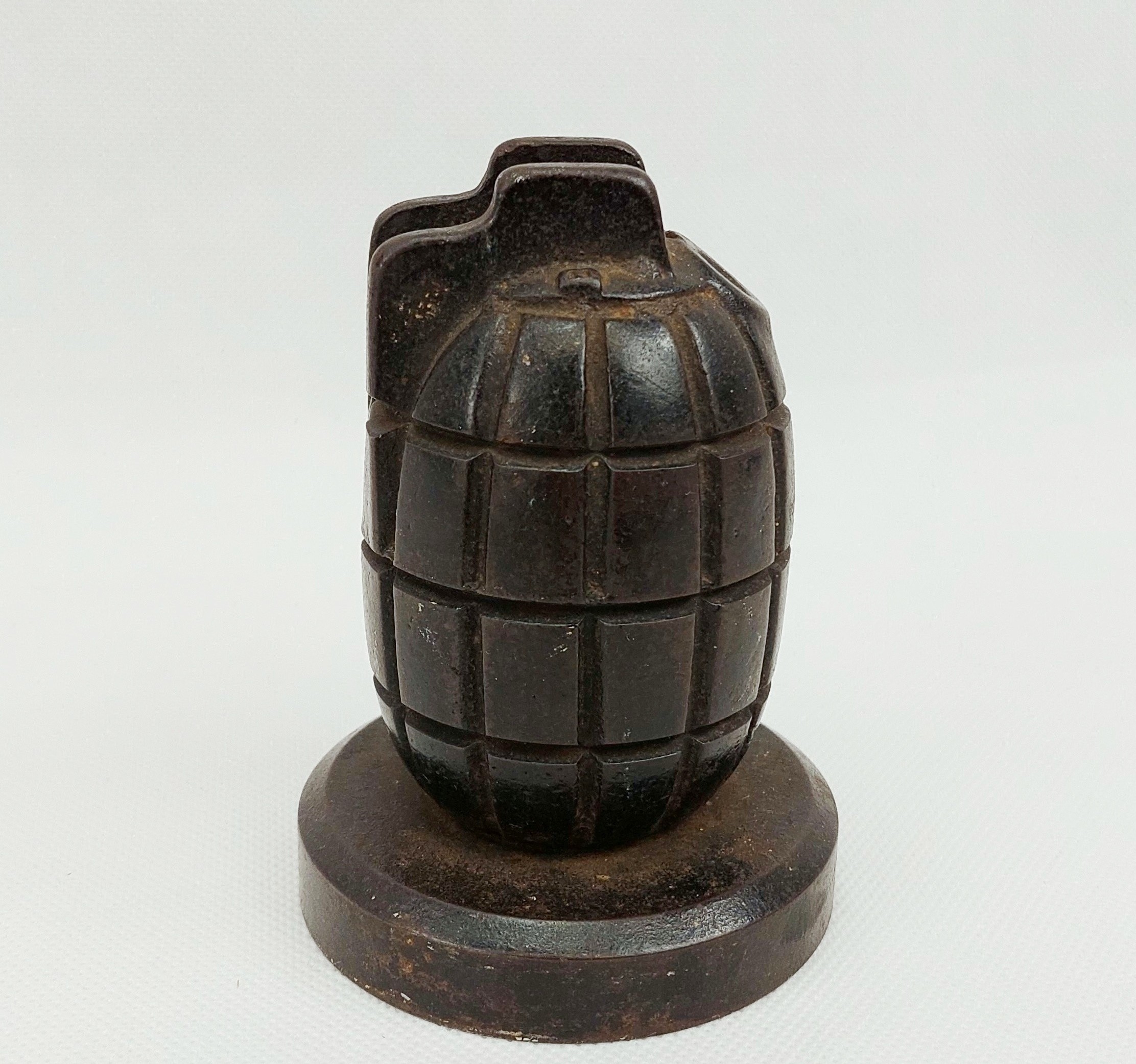 Cast Iron British Mills Bomb Grenade Money Box - Image 5