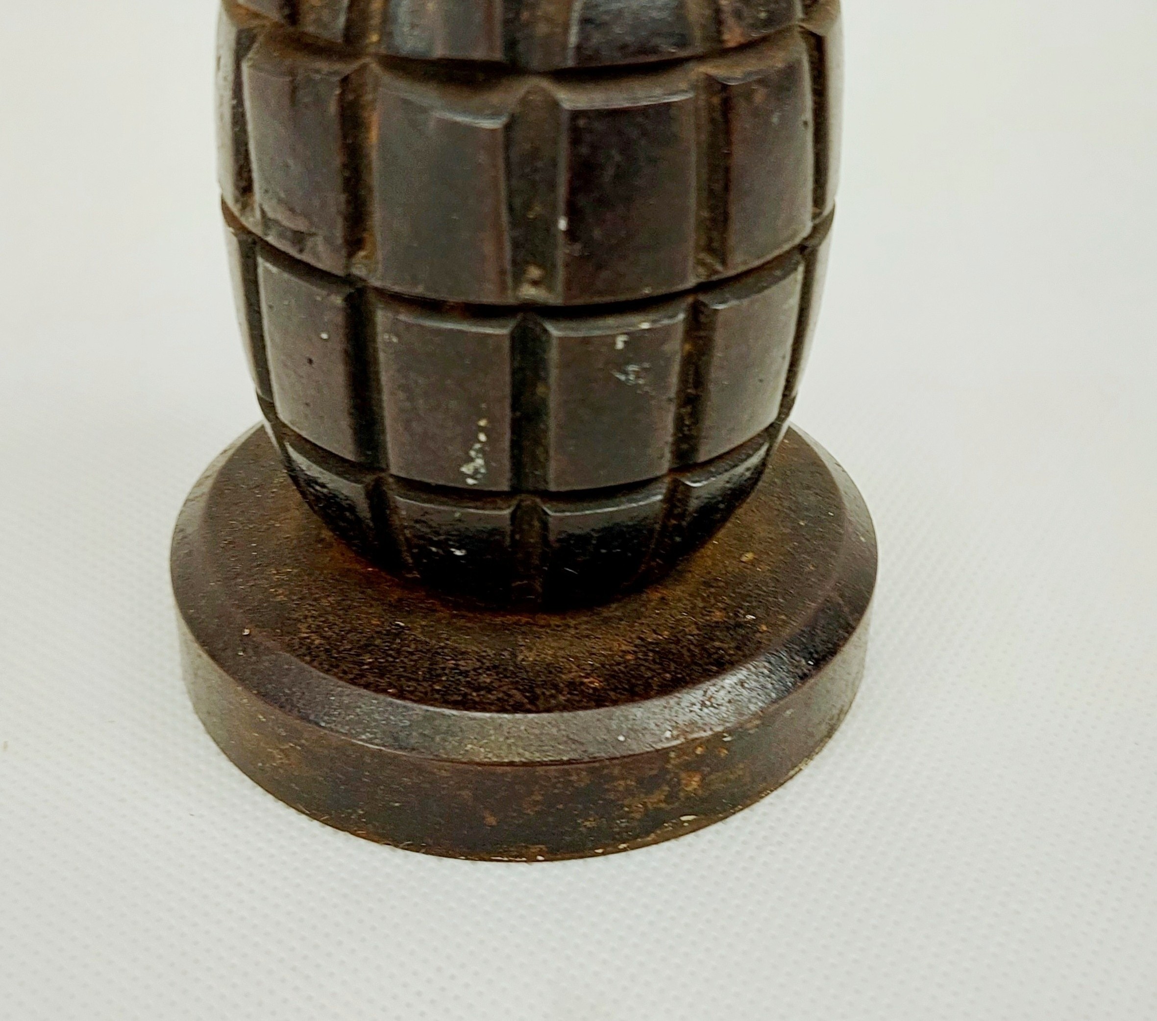 Cast Iron British Mills Bomb Grenade Money Box - Image 3