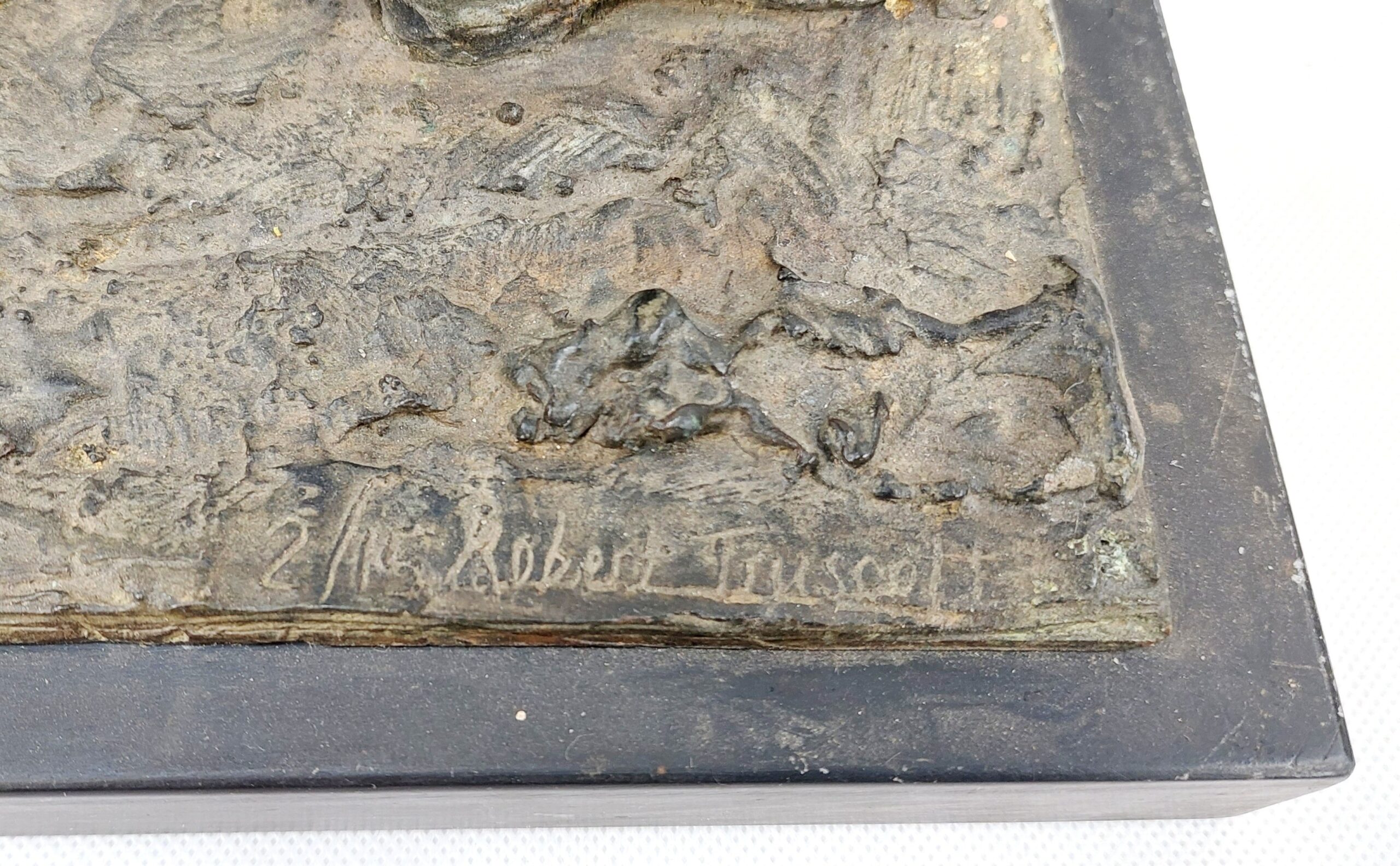 Bronze Statue Of A 1940 British Soldier At Dunkirk By Robert Truscott Limited Edition 2 Of 15 - Image 10