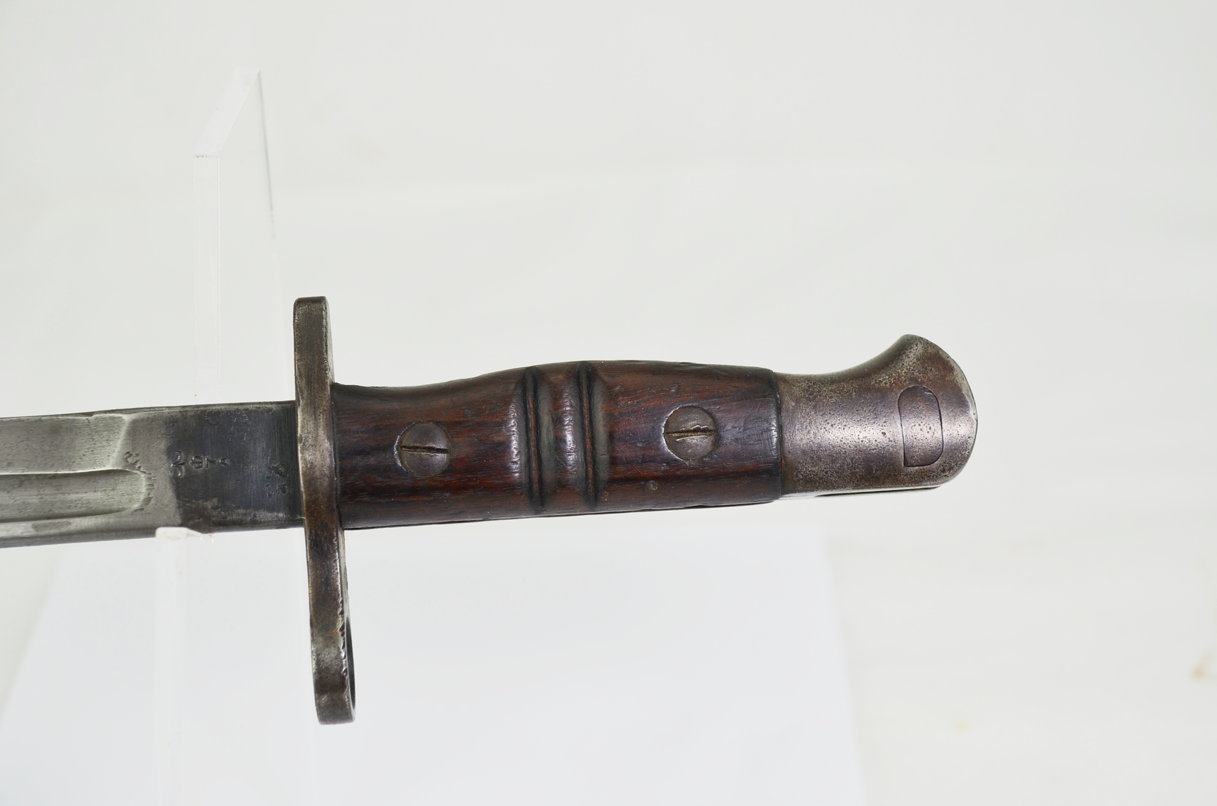 British 1913 Pattern WW1 Remington Bayonet and Scabbard - Image 4