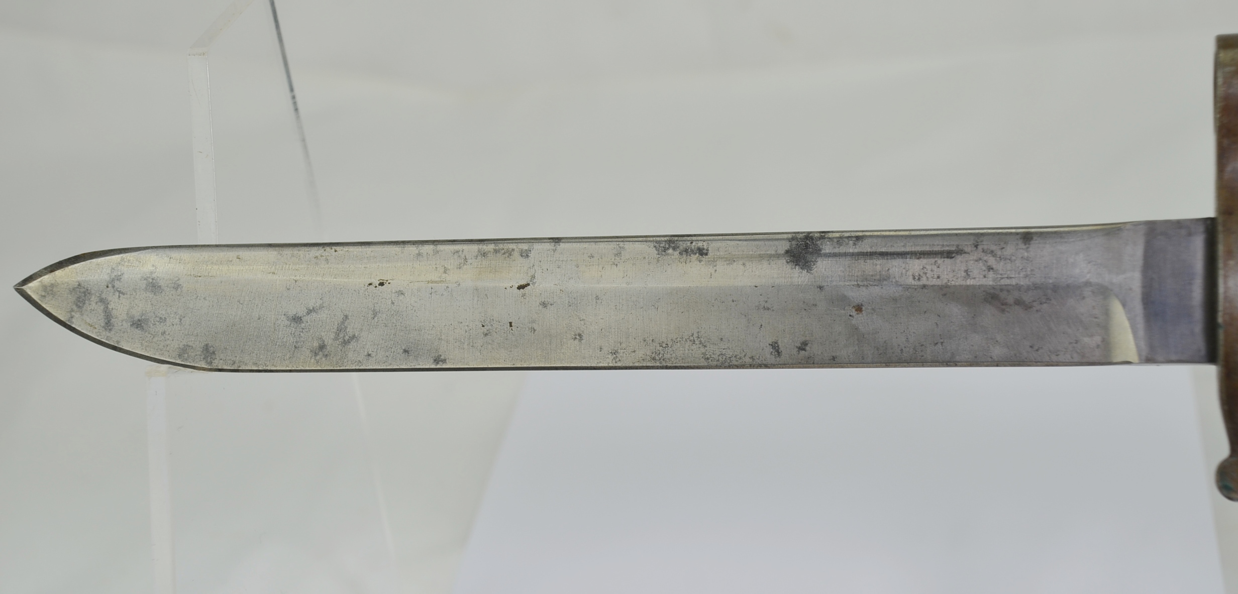 Pre-WW1 Canadian 1st Pattern Unit Marked Ross Bayonet With Original Scabbard And Frog - Image 13