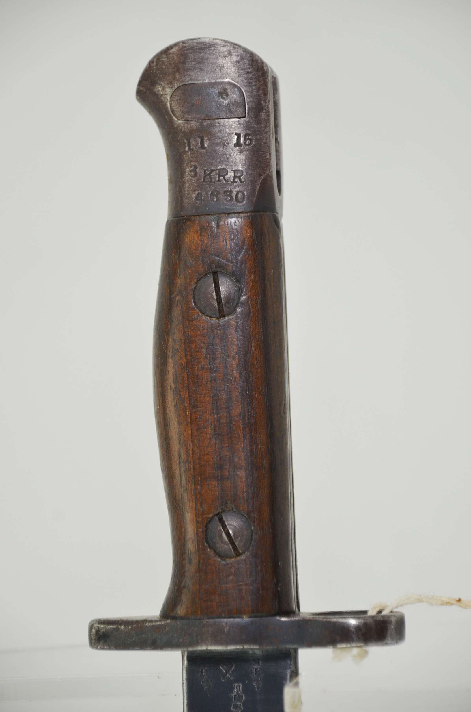 WW1 British Unit Marked Sword Bayonet Pattern 1907, Scabbard And Frog - Image 10