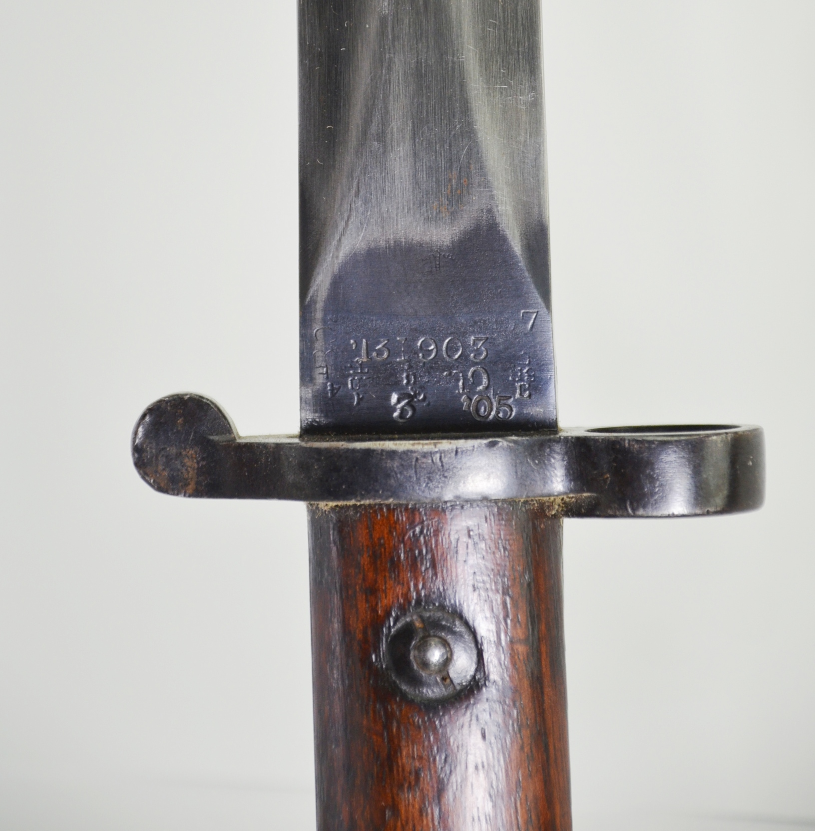 Superb Rare British 1903 Pattern Lee Metford P1903 Bayonet and Scabbard - Image 5