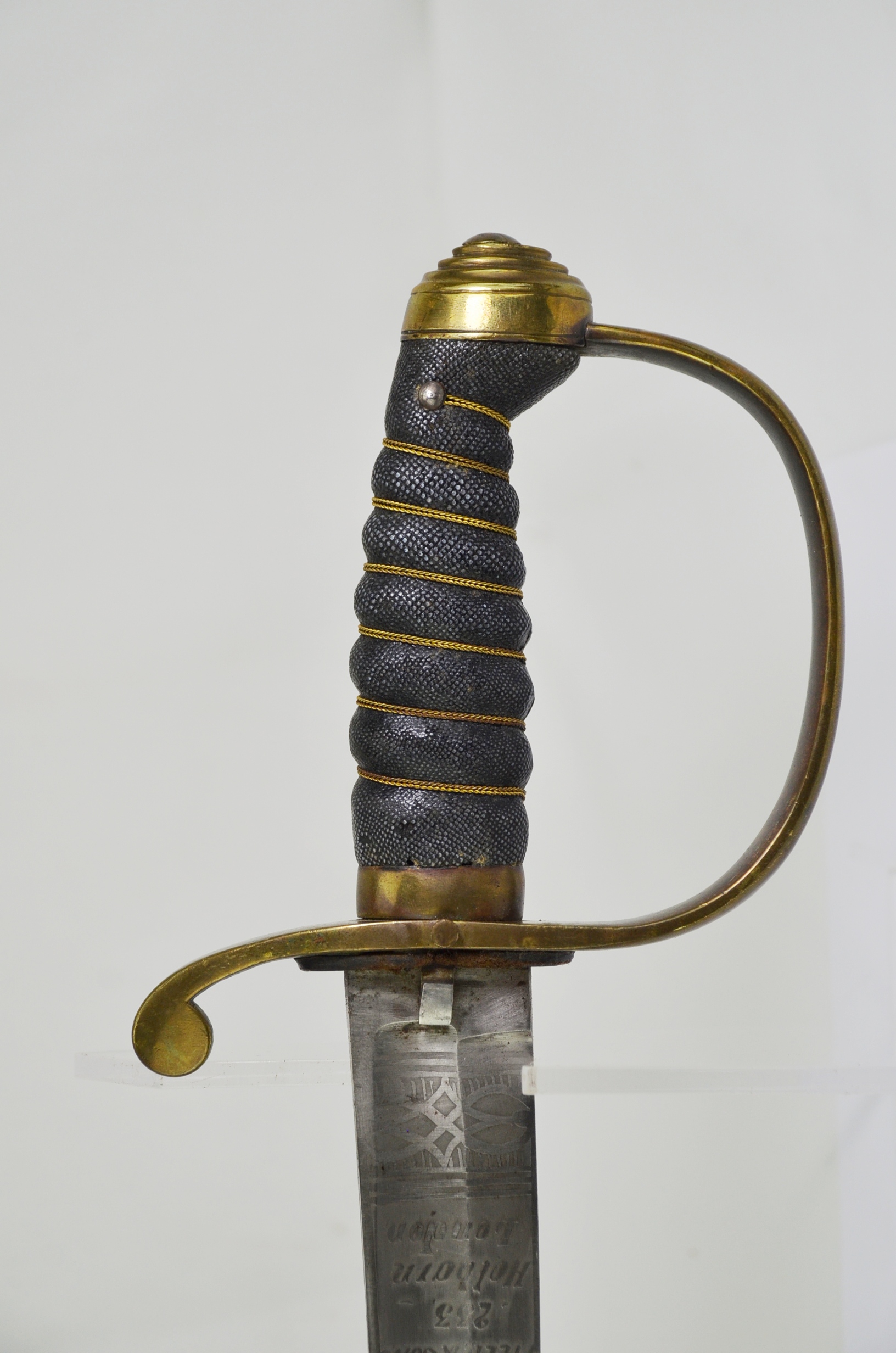 British 1830-1850 Police Sword With Original Scabbard West Sussex Constabulary - Image 7
