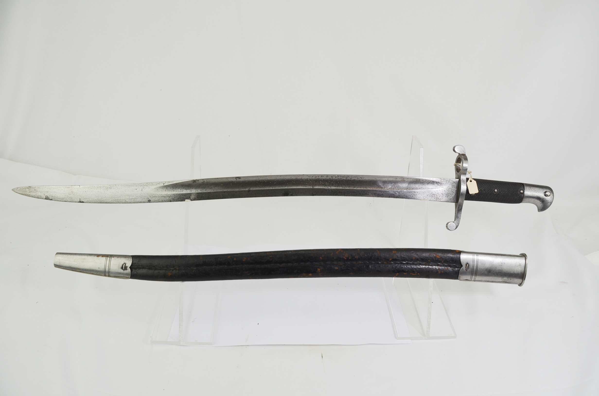 British 1860 Pattern ‘Yataghan’ Sword Bayonet and Scabbard