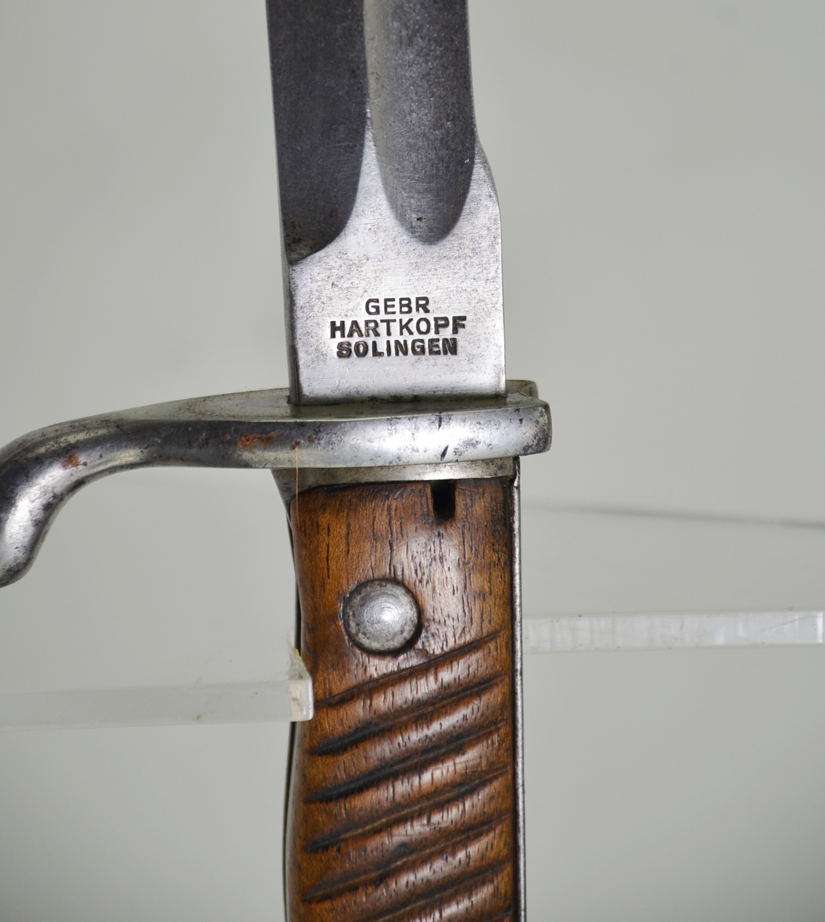Imperal Germany Sawback Cutaway M1898/05 Butcher Bayonet and Scabbard - Image 6