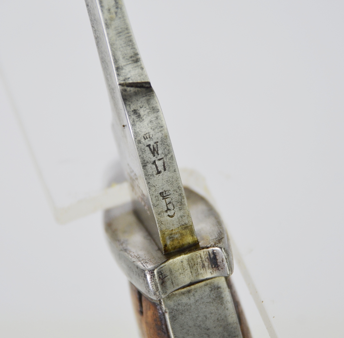 Imperal Germany Sawback Cutaway M1898/05 Butcher Bayonet and Scabbard - Image 7