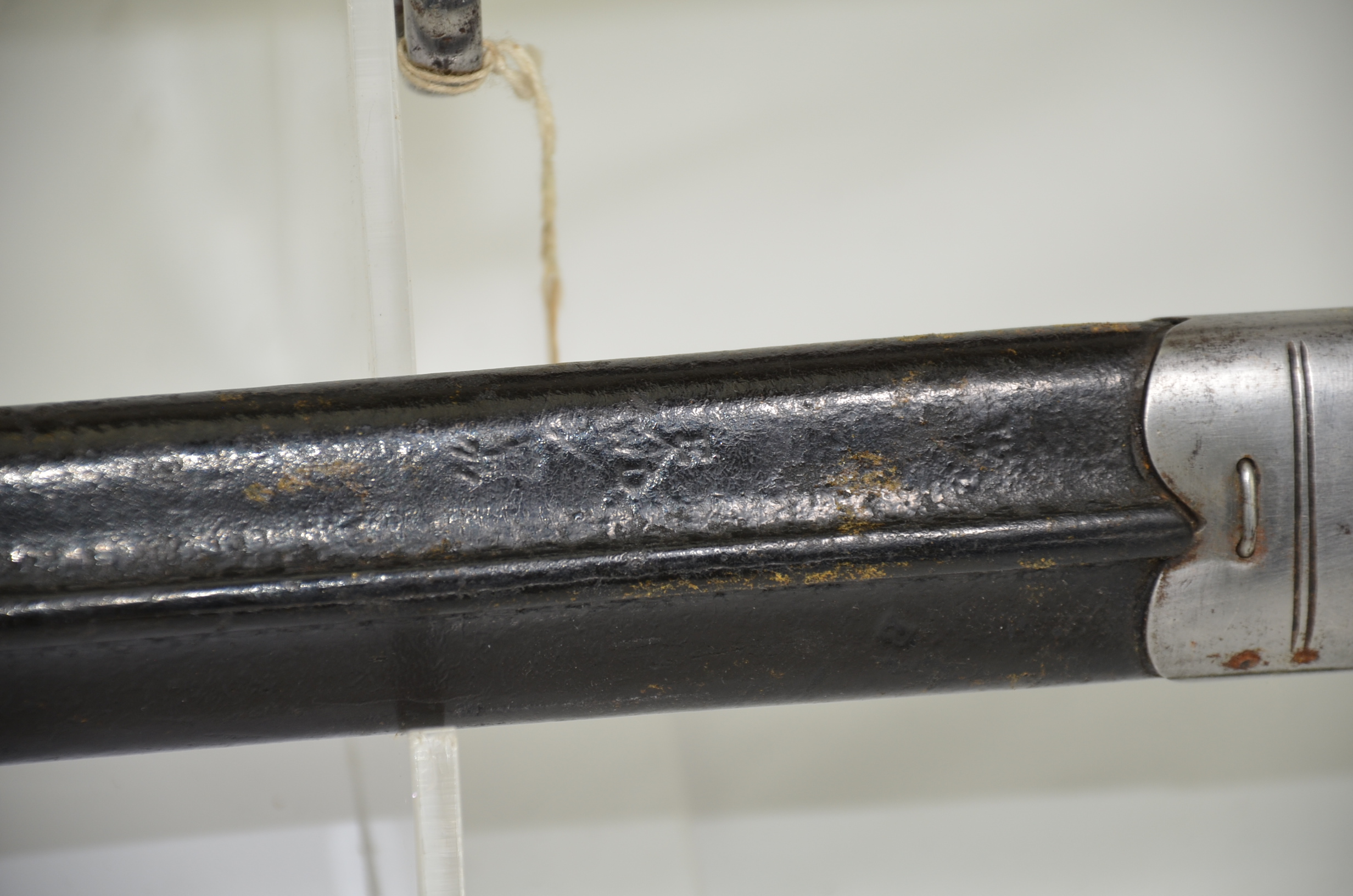 British 1879 Martini Henry Artillery Sawback Sword Bayonet and Scabbard - Image 6