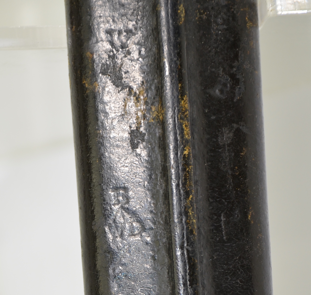 British 1879 Martini Henry Artillery Sawback Sword Bayonet and Scabbard - Image 7