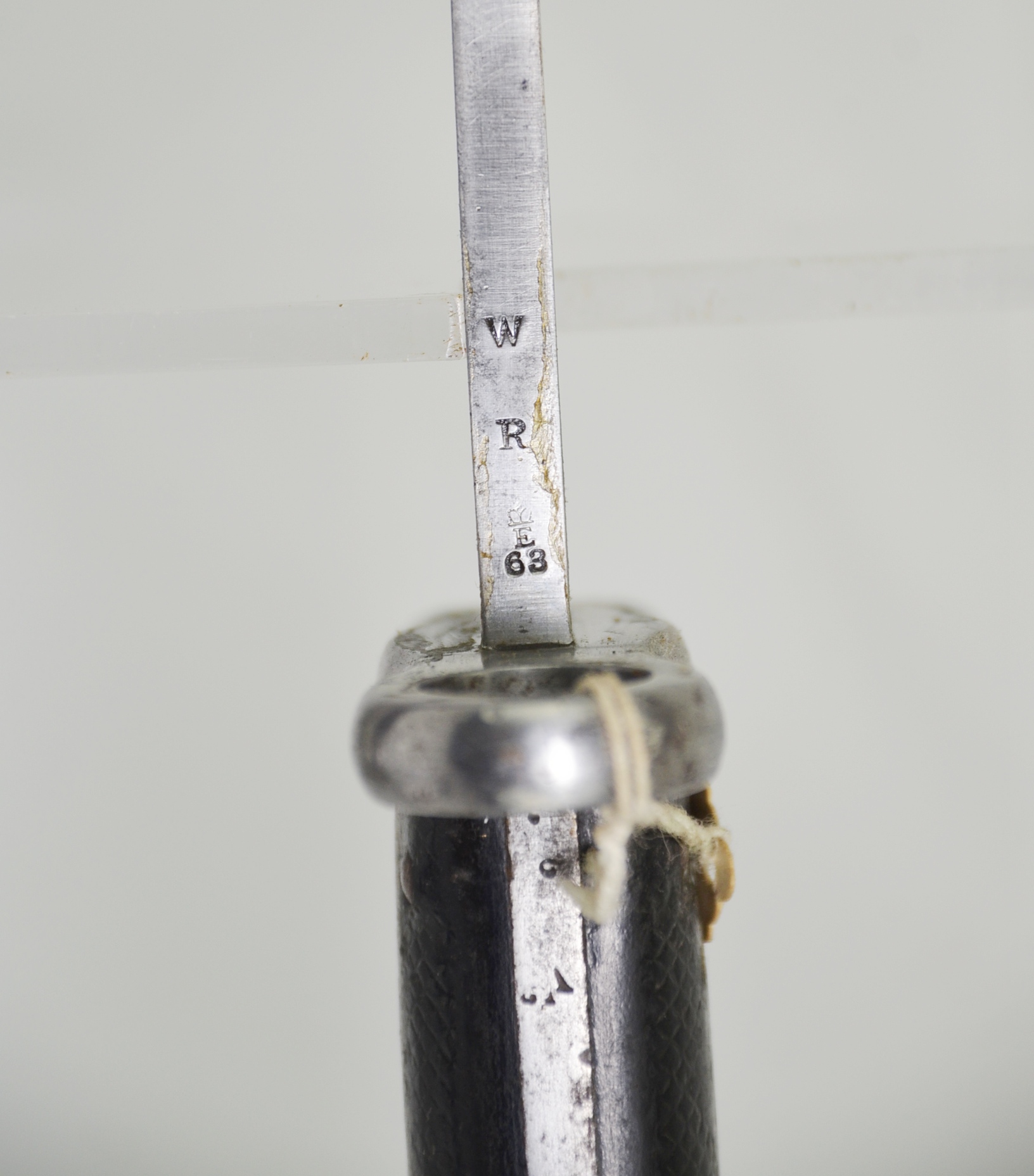 British 1879 Martini Henry Artillery Sawback Sword Bayonet and Scabbard - Image 12