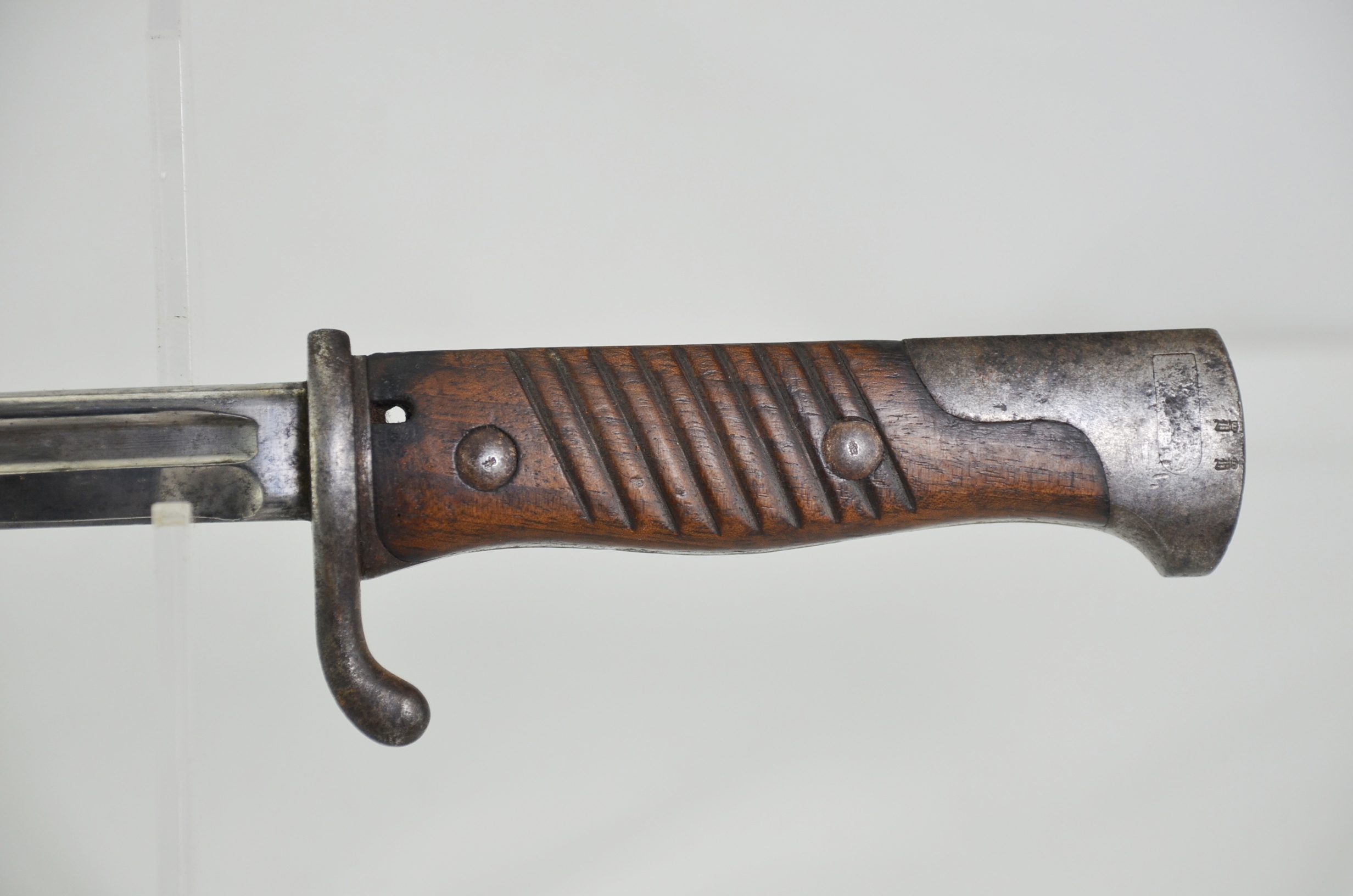 WW1 German 1898 Model 2nd Pattern Mauser Gew98 Bayonet and Scabbard #2 - Image 5