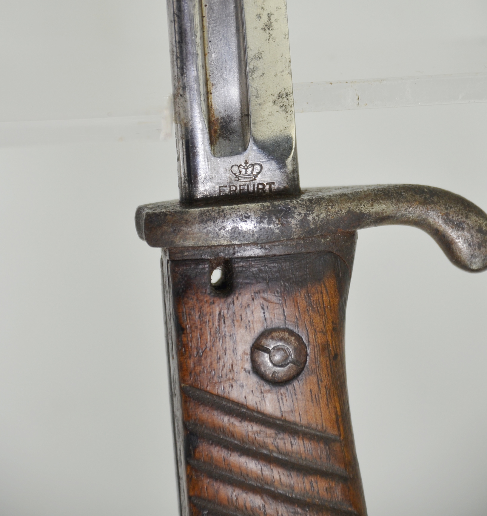 WW1 German 1898 Model 2nd Pattern Mauser Gew98 Bayonet and Scabbard #2 - Image 7