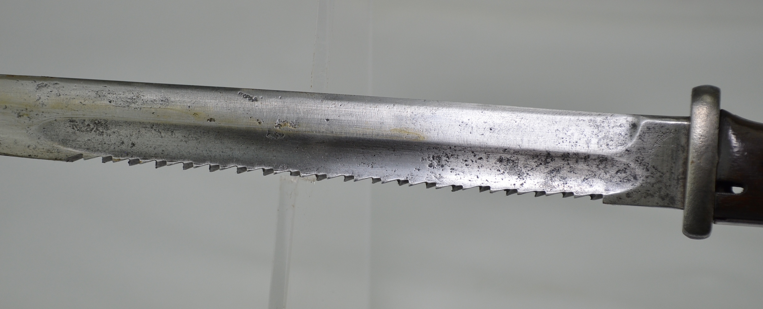 WW1 German Seitengewehr 1884/98 Gew98 Sawback Bayonet - Image 5