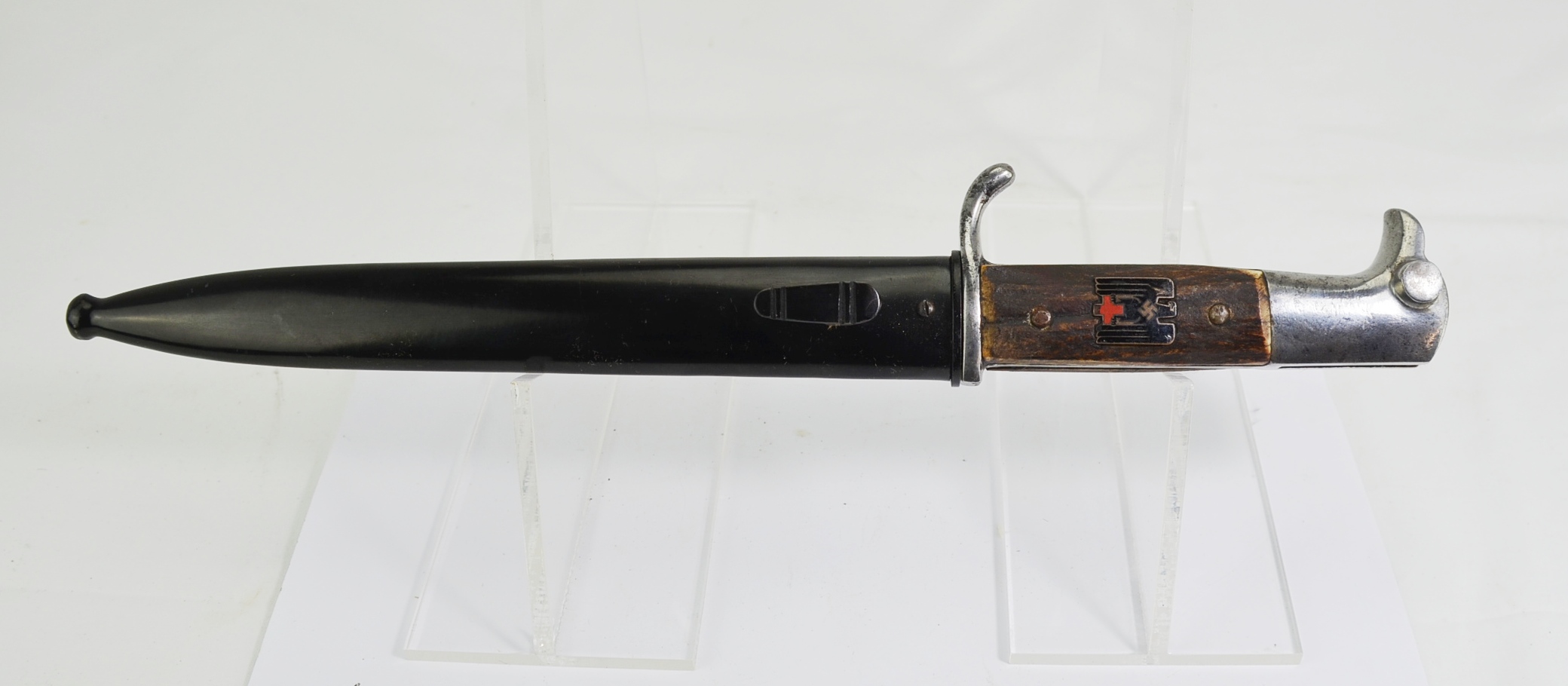 Third Reich Nazi Red Cross Parade Bayonet and Scabbard - Image 2