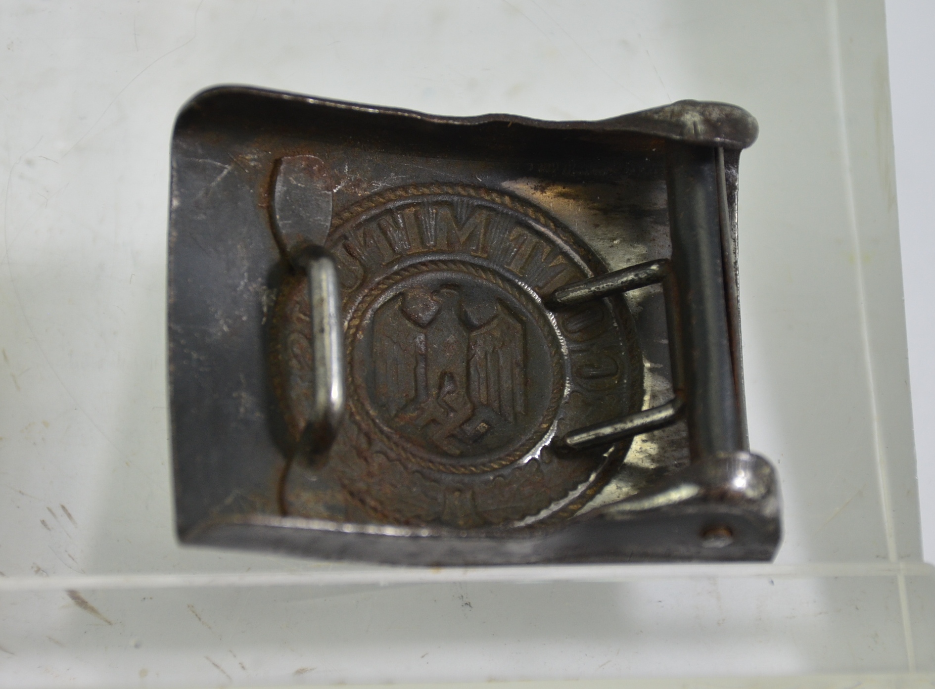 Genuine Wehrmacht WW2 Belt Buckle - Image 3