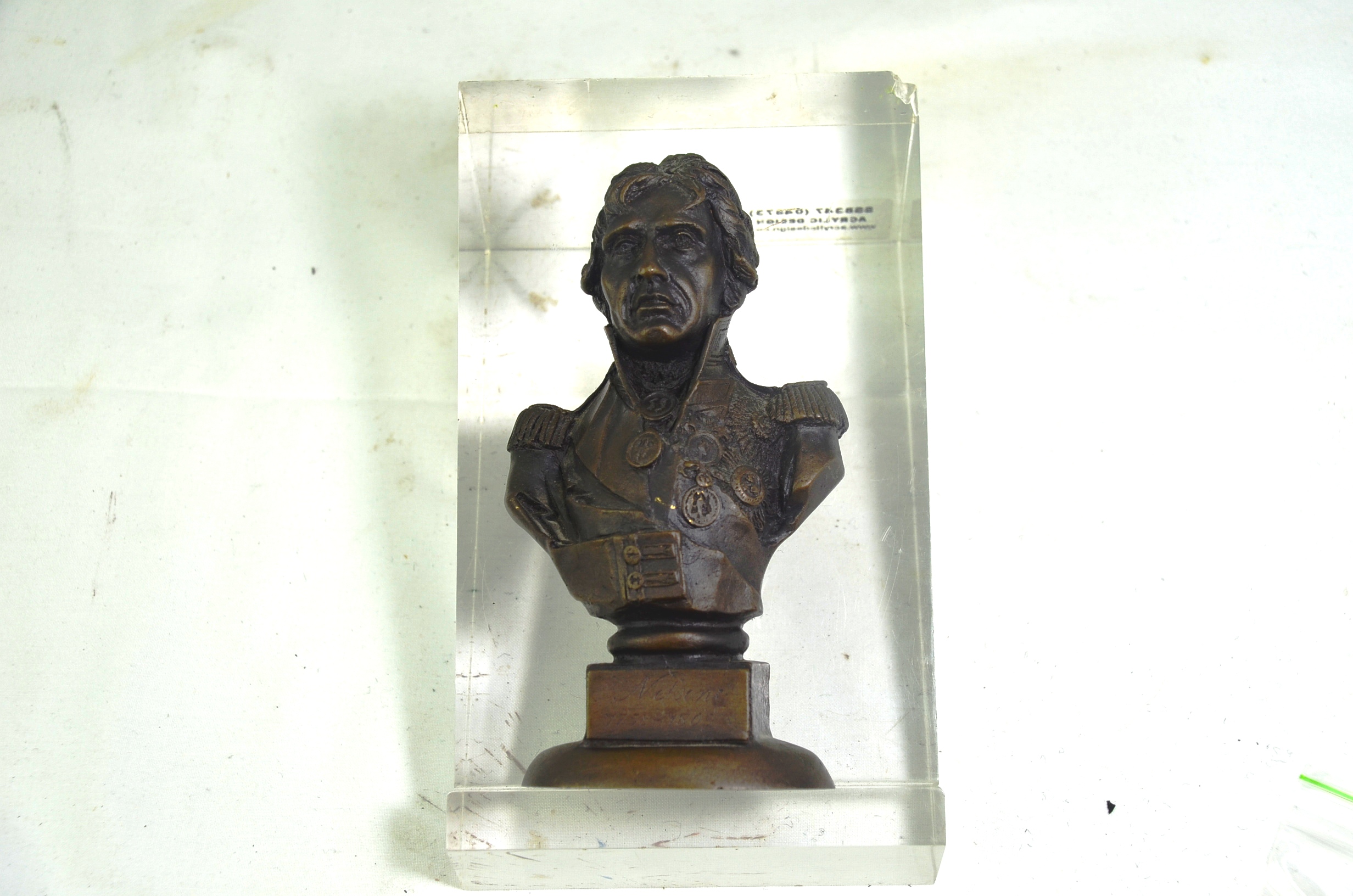 Bronze Bust of Admiral Lord Nelson - Image 2