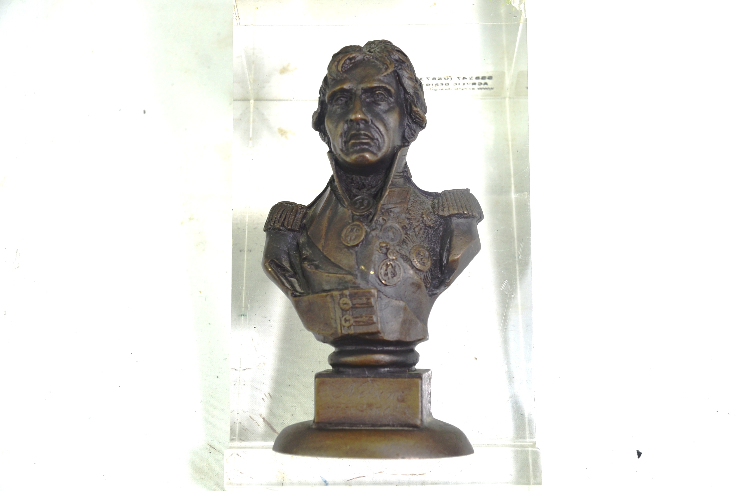 Bronze Bust of Admiral Lord Nelson