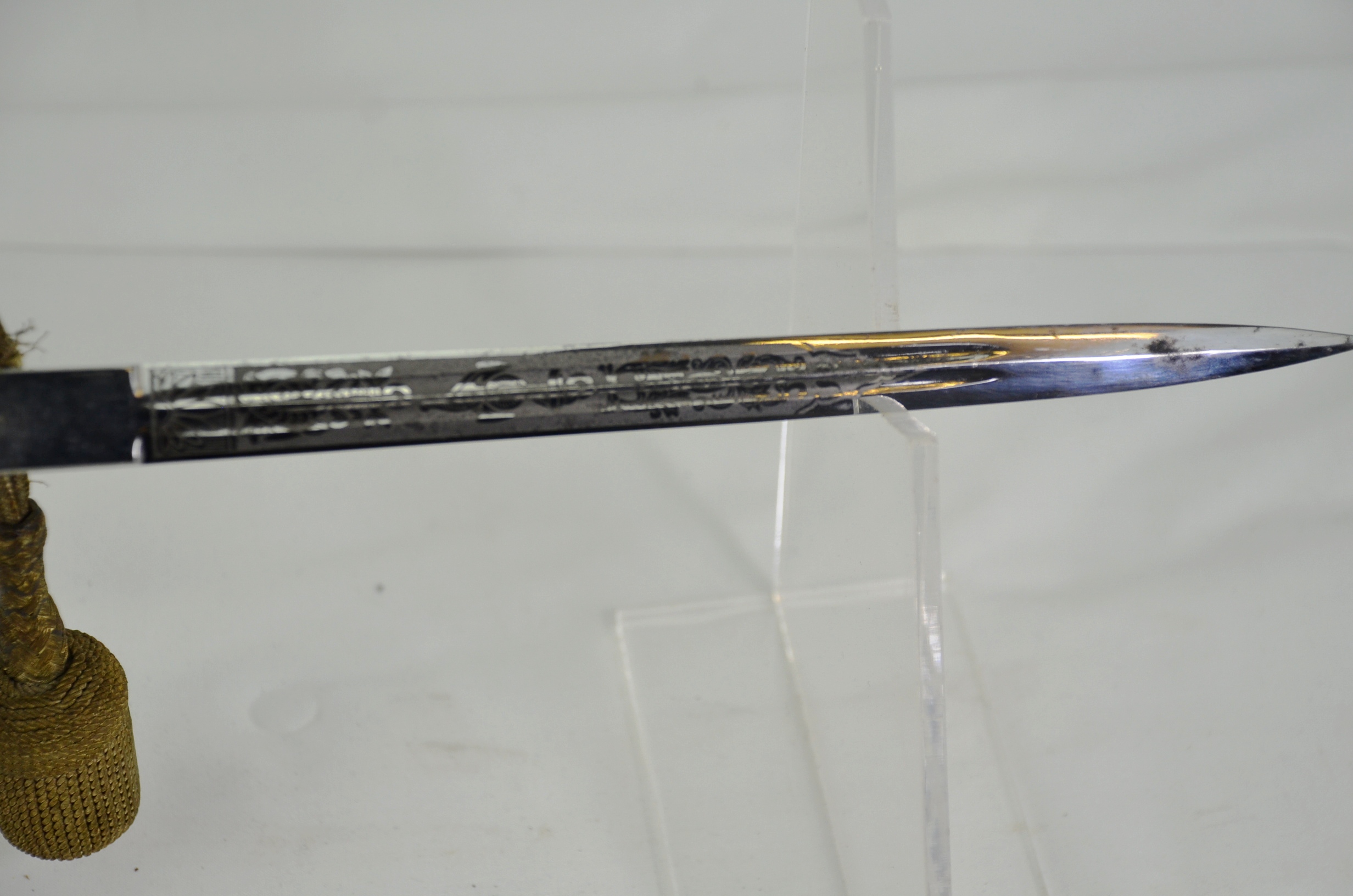 Nazi Kriegsmarine Naval Officer's Dagger - Image 10