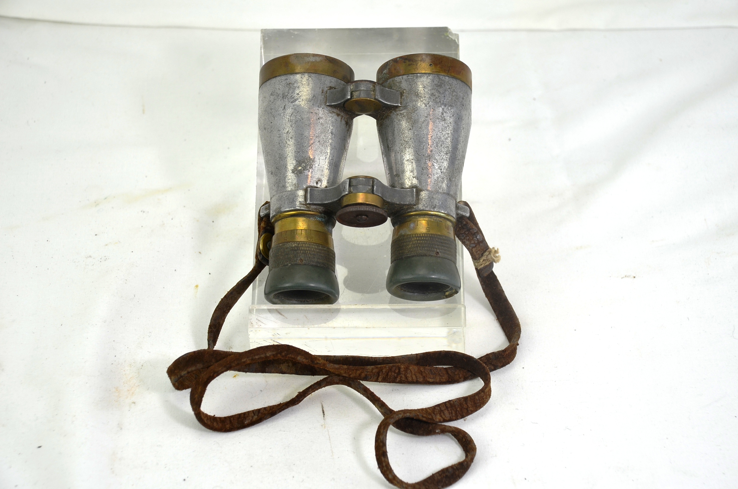 WW1 1916 Fernglas 08 Binoculars and Case