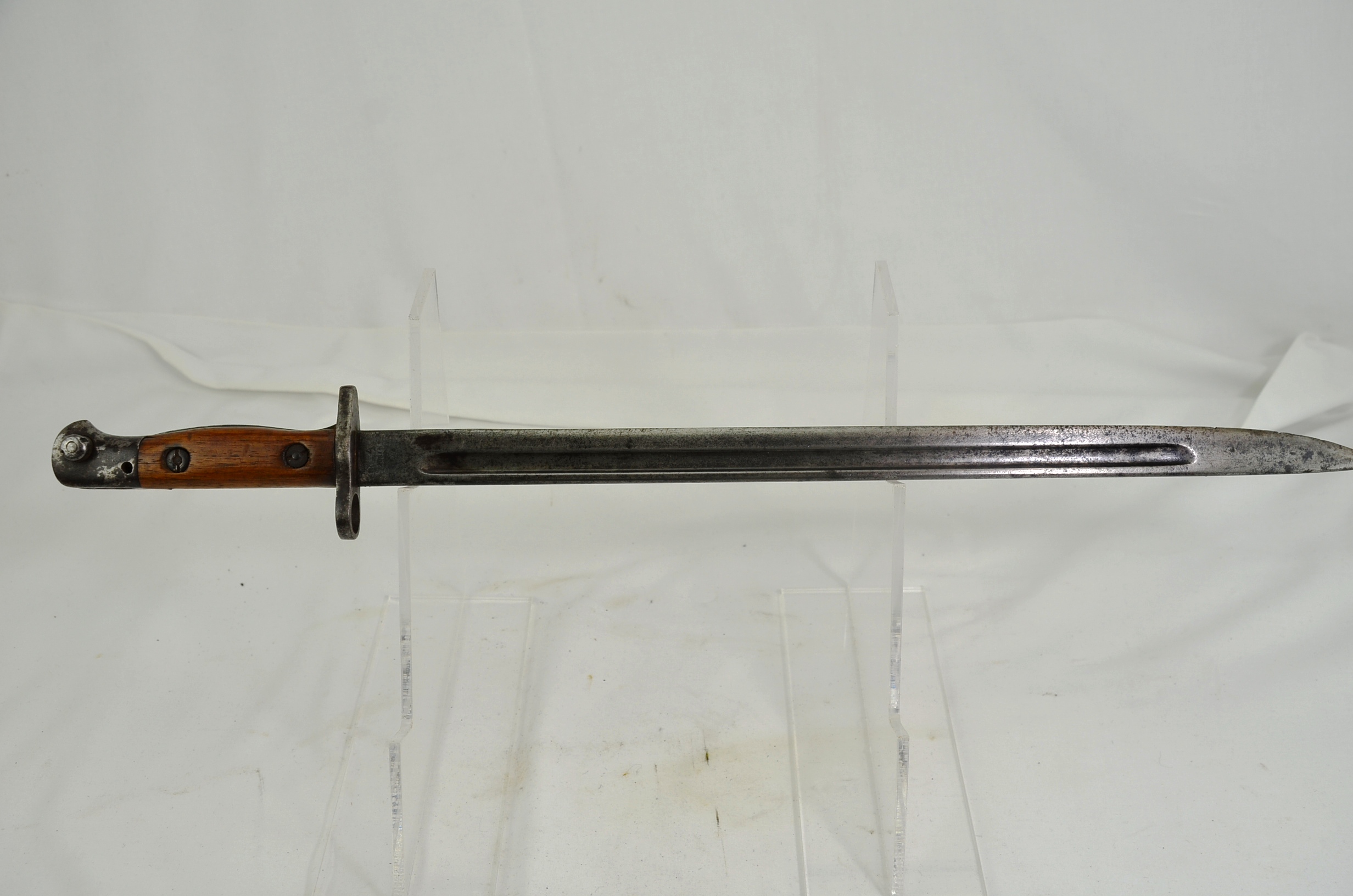 WW1 British Lee Enfield 1907 Pattern Bayonet and Scabbard #2 - Image 5