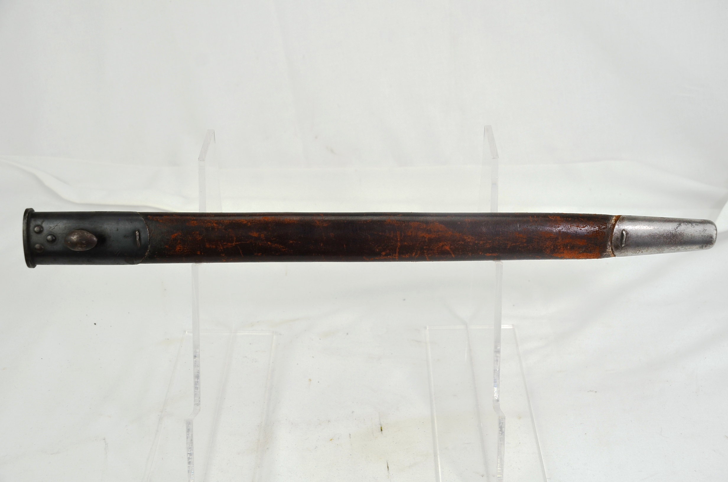 WW1 British Lee Enfield 1907 Pattern Bayonet and Scabbard #2 - Image 6