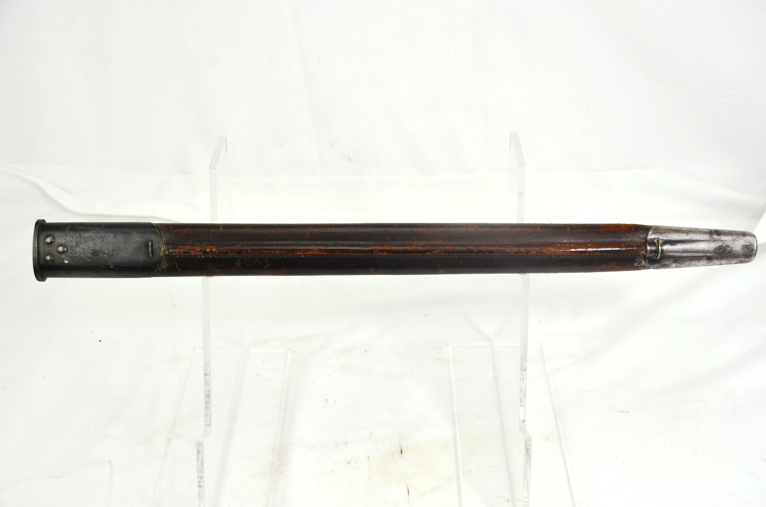 WW1 British Lee Enfield 1907 Pattern Bayonet and Scabbard #2 - Image 7
