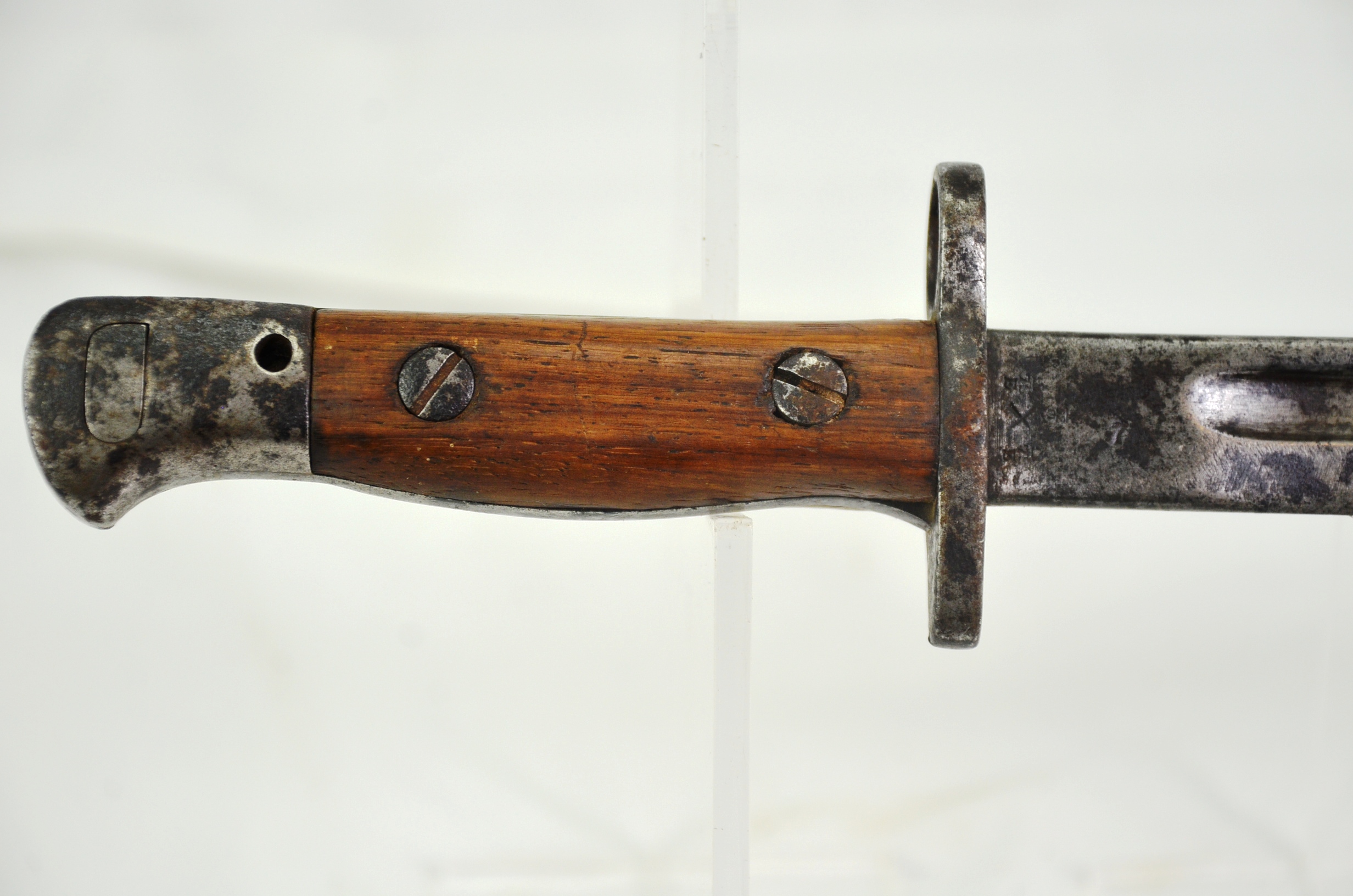 WW1 British Lee Enfield 1907 Pattern Bayonet and Scabbard #2 - Image 9