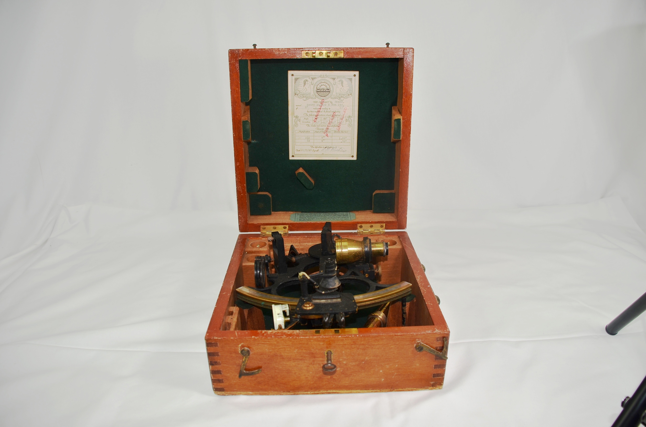 British WW2 Period Husun Sextant
