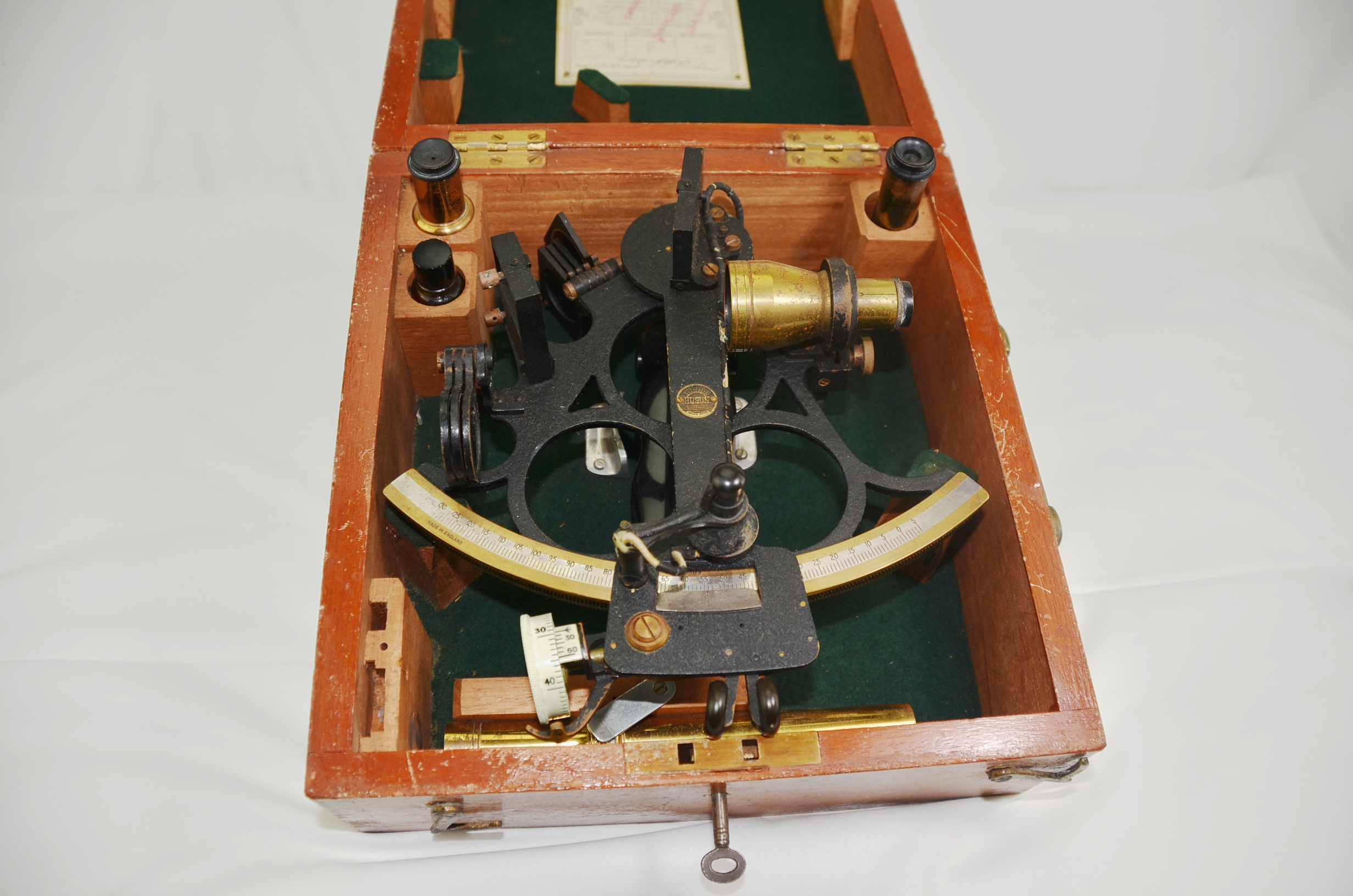 British WW2 Period Husun Sextant - Image 5