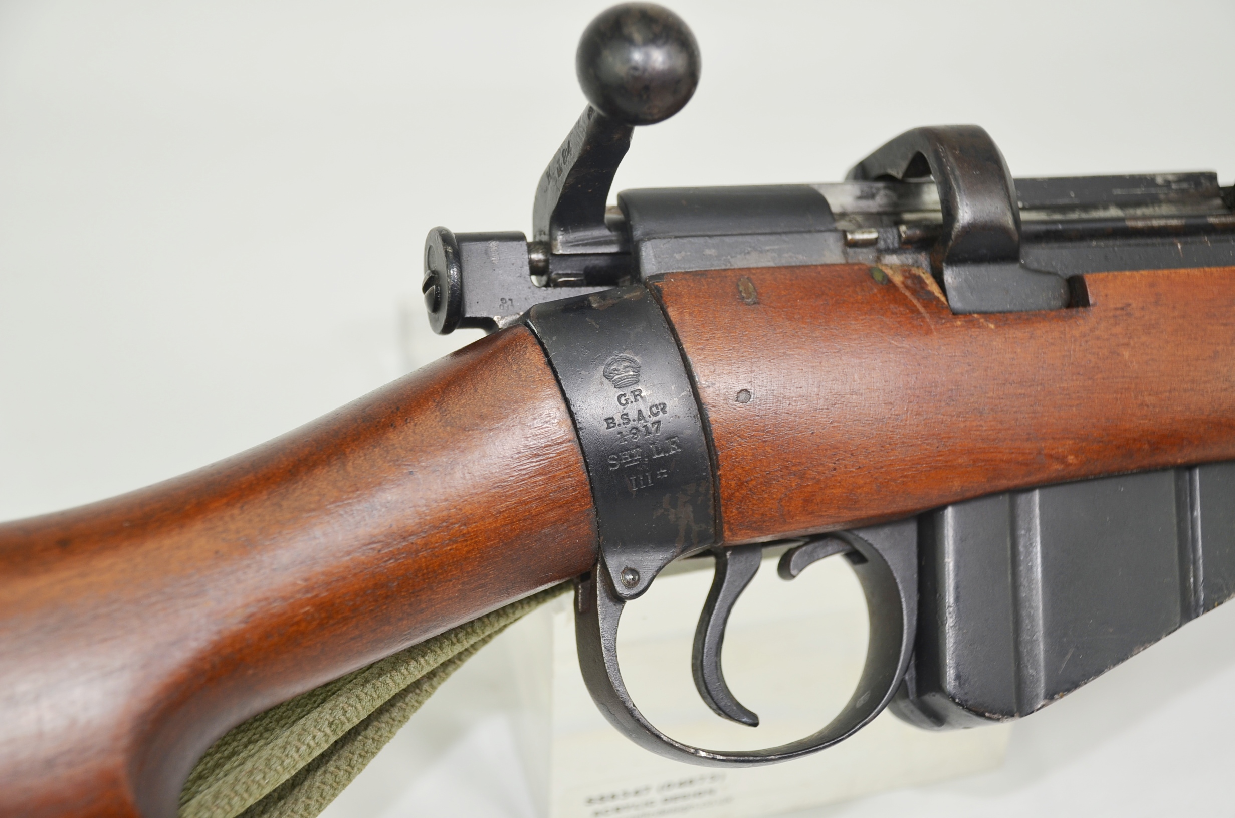WW1 1917 British Lee-Enfield Rifle - Image 4