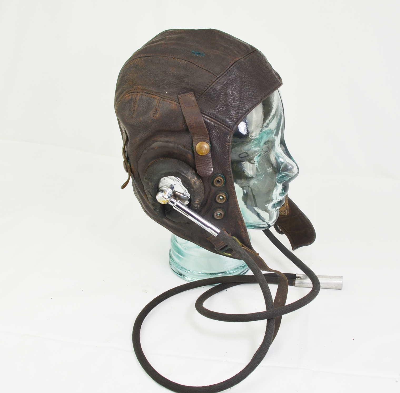 Original WW2 RAF C Type Flying Helmet and MK VII Goggles