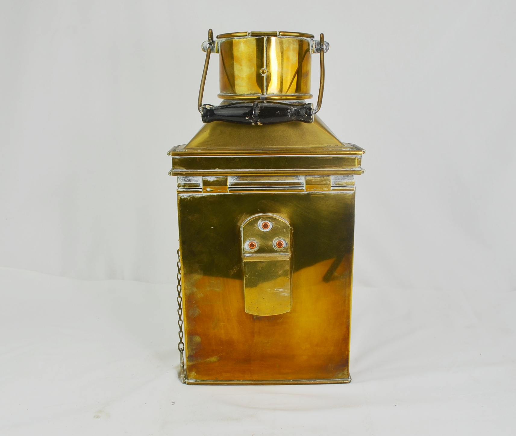Alderson & Gyde Ships Passageway Lantern 1957 Dated - Image 3
