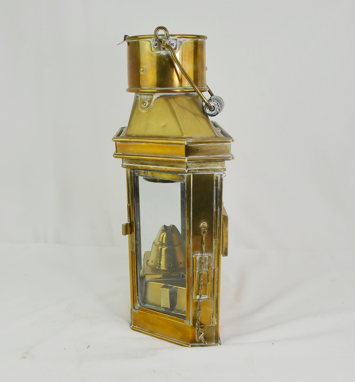 Alderson & Gyde Ships Passageway Lantern 1957 Dated - Image 5